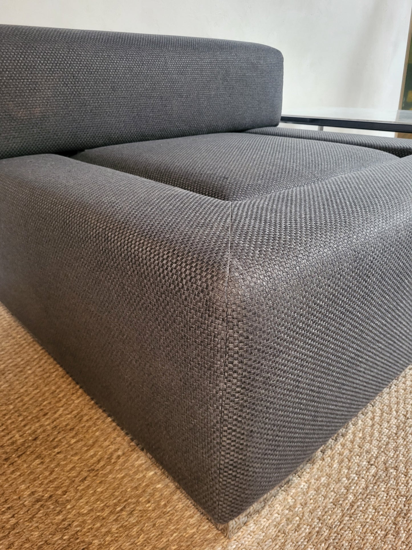 Fauteuil contemporain en tissu