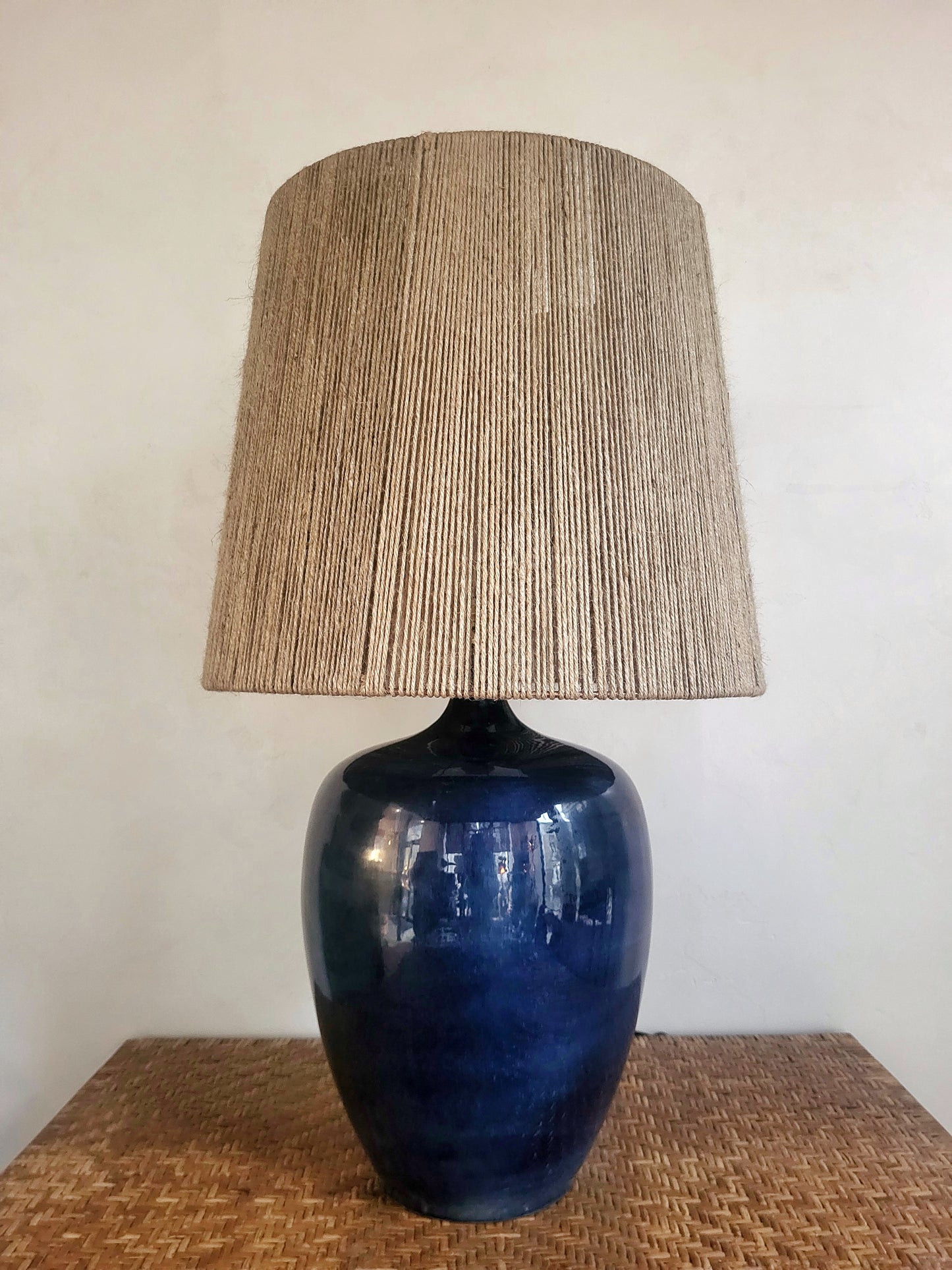 Grande lampe en céramique