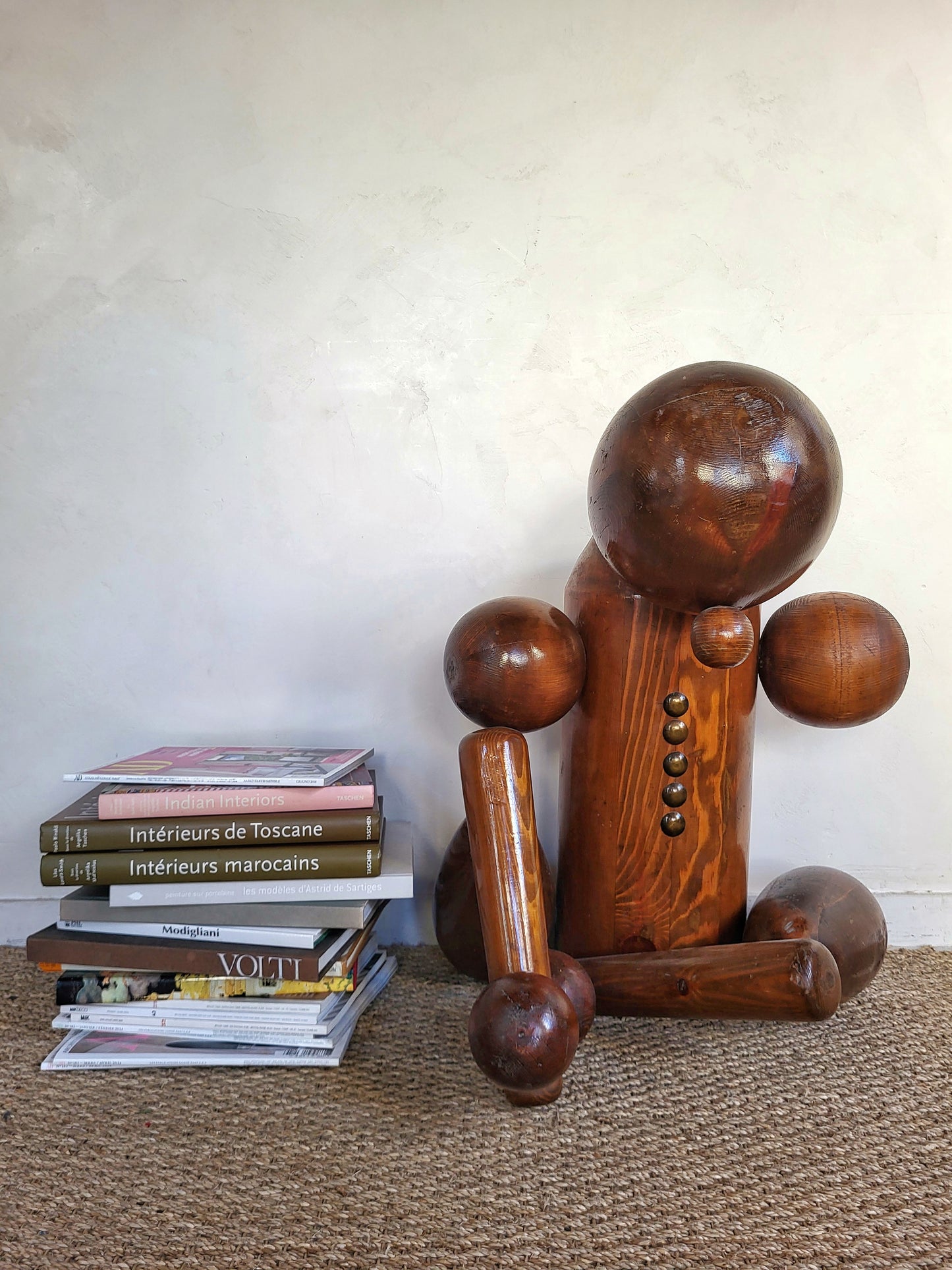 Grande sculpture en bois