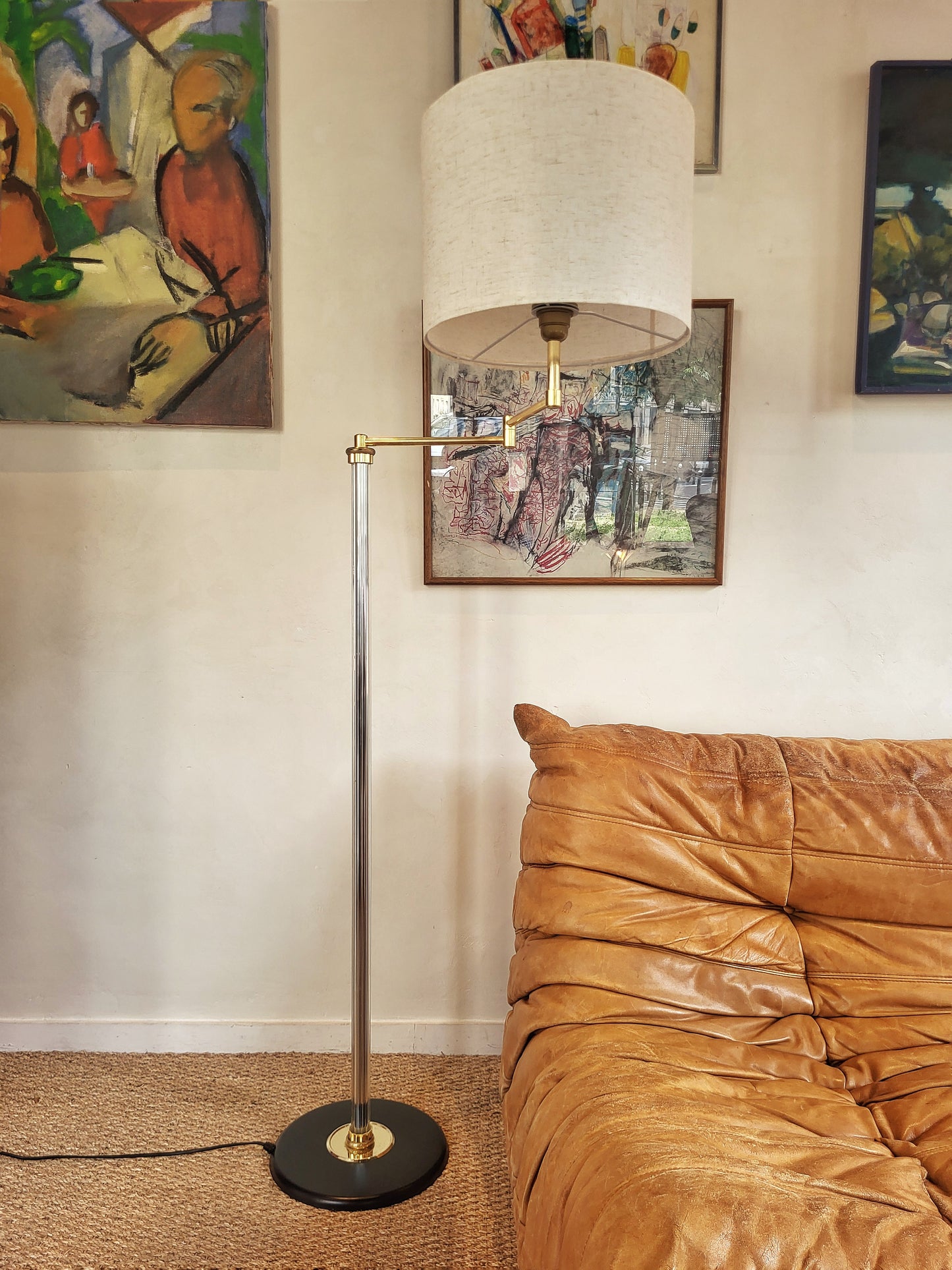 Lampe de sol articulée