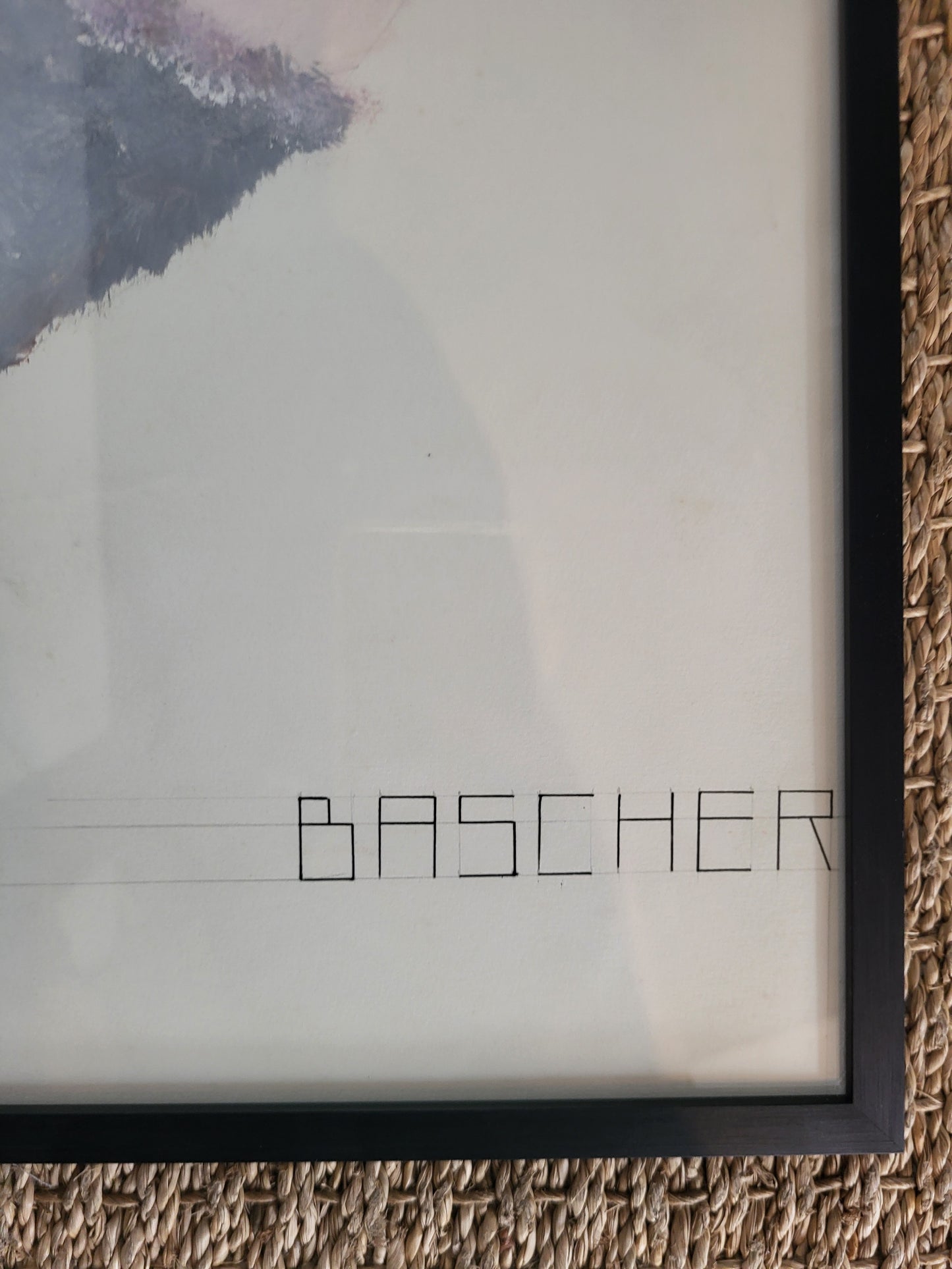 Dessin au pastel, Thomas de Bascher