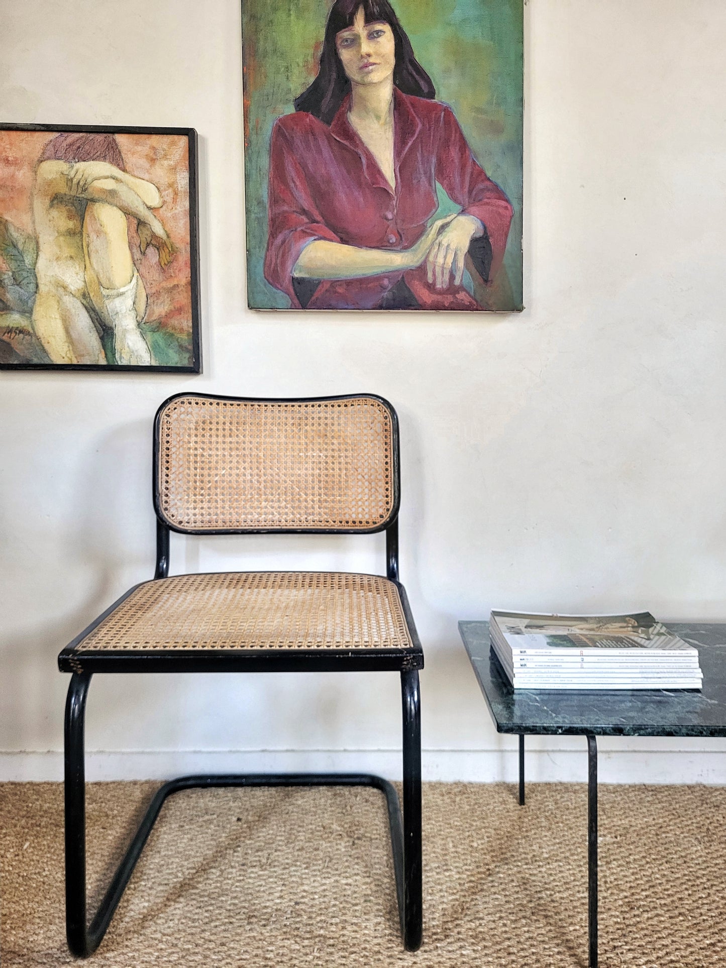 Chaise cannée façon Cesca