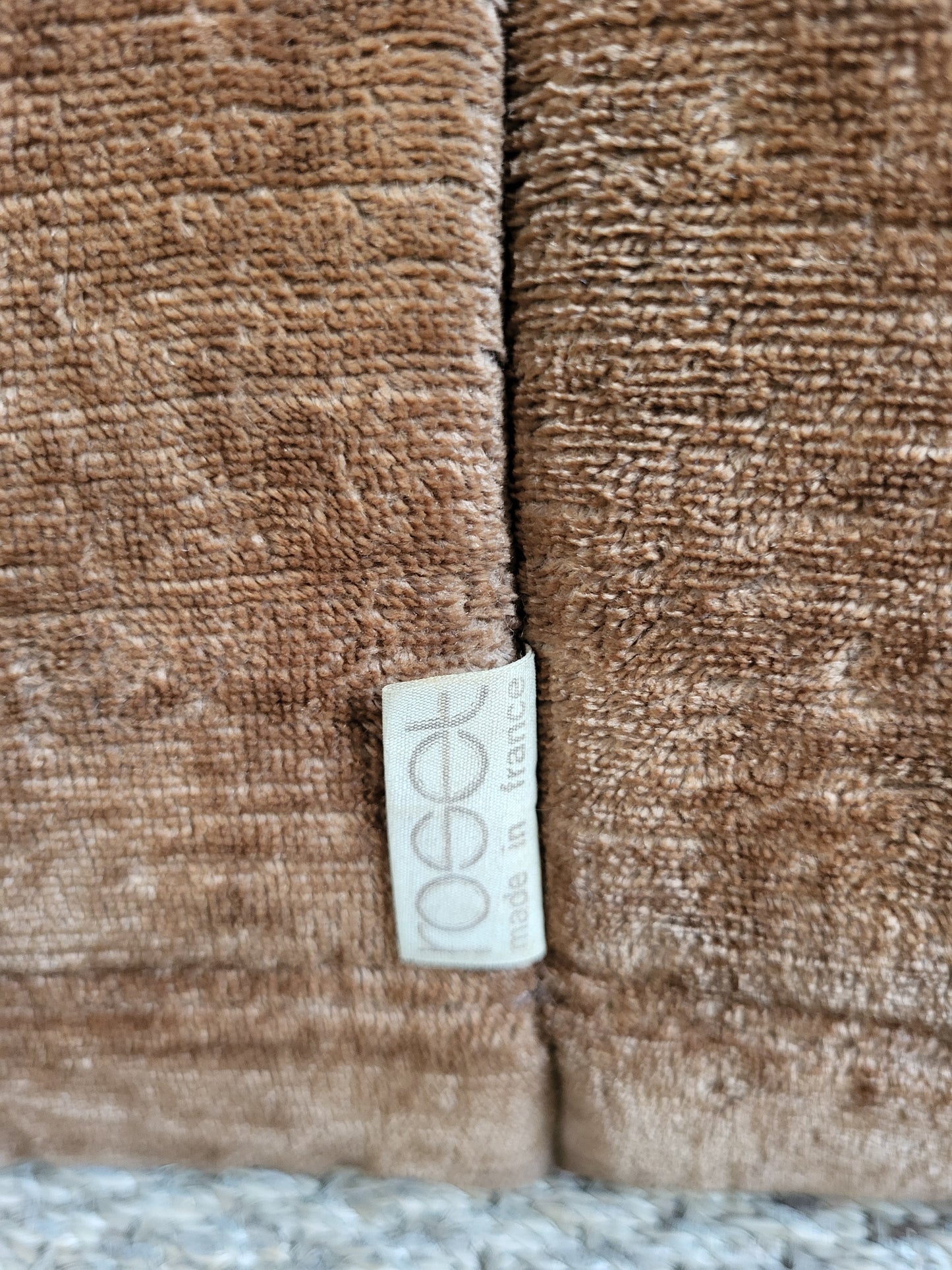 Fauteuil Togo en velours