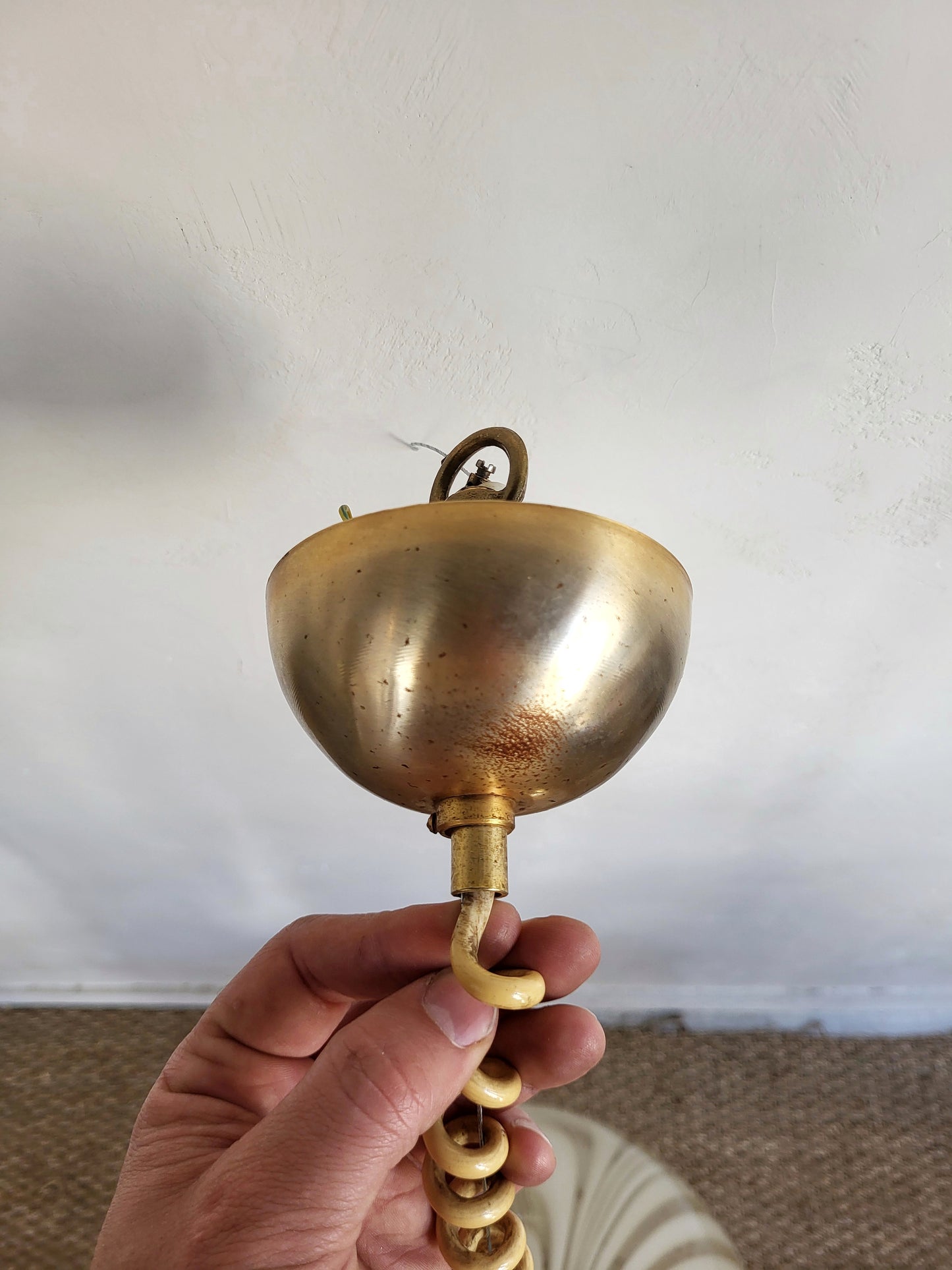 Suspension en verre Murano