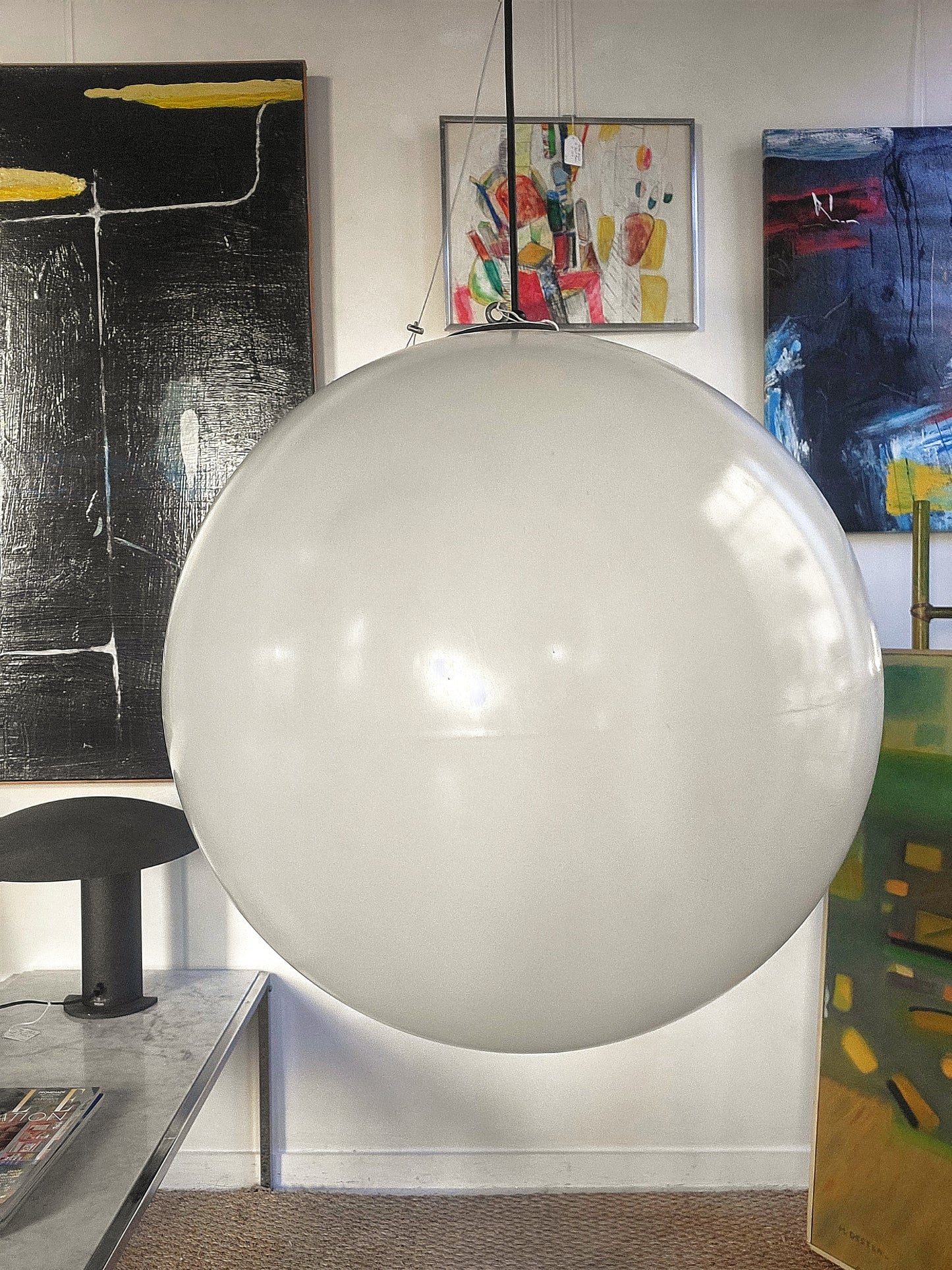 Grande suspension-boule en ABS