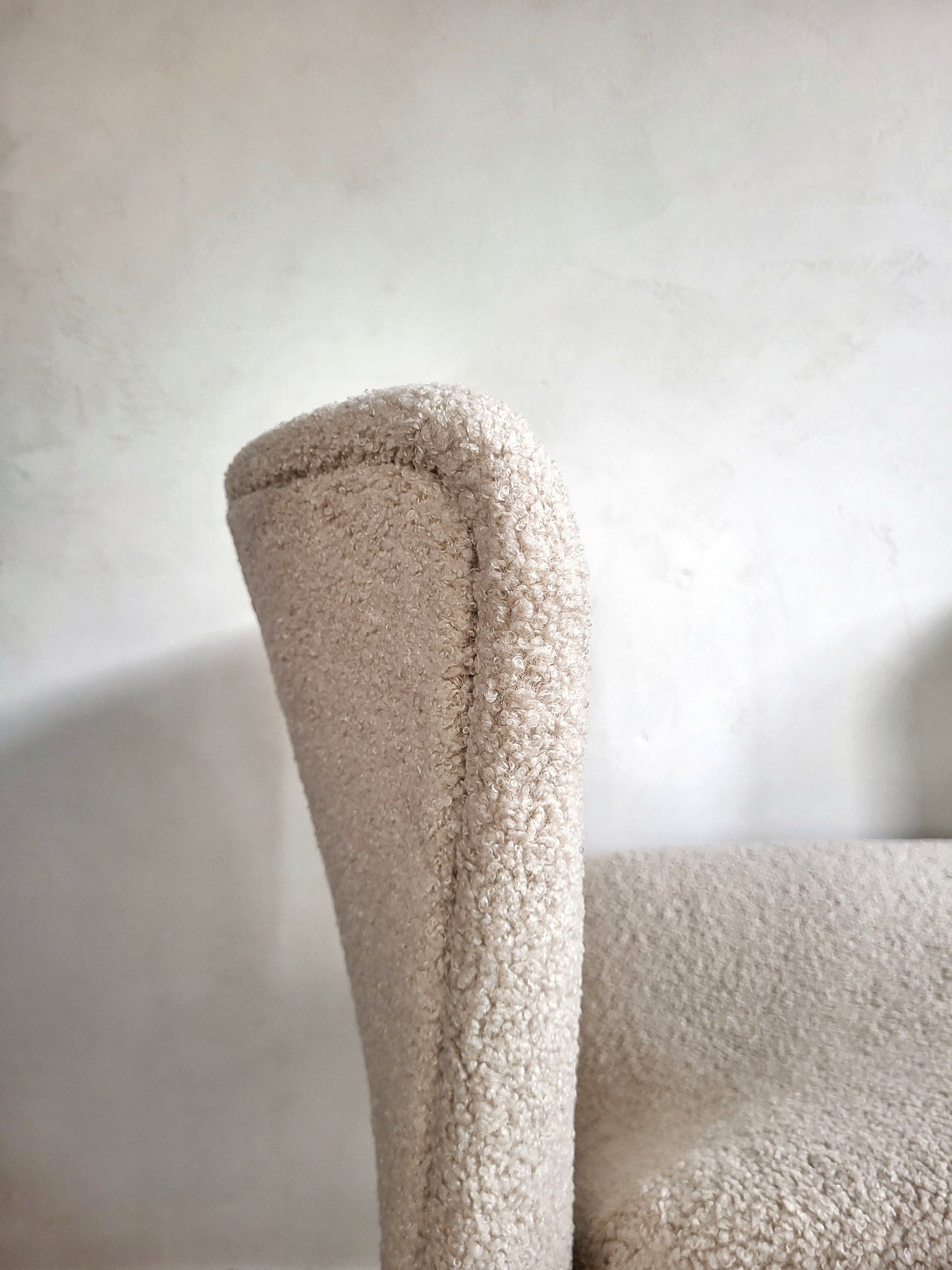 Chaises 70s bouclette