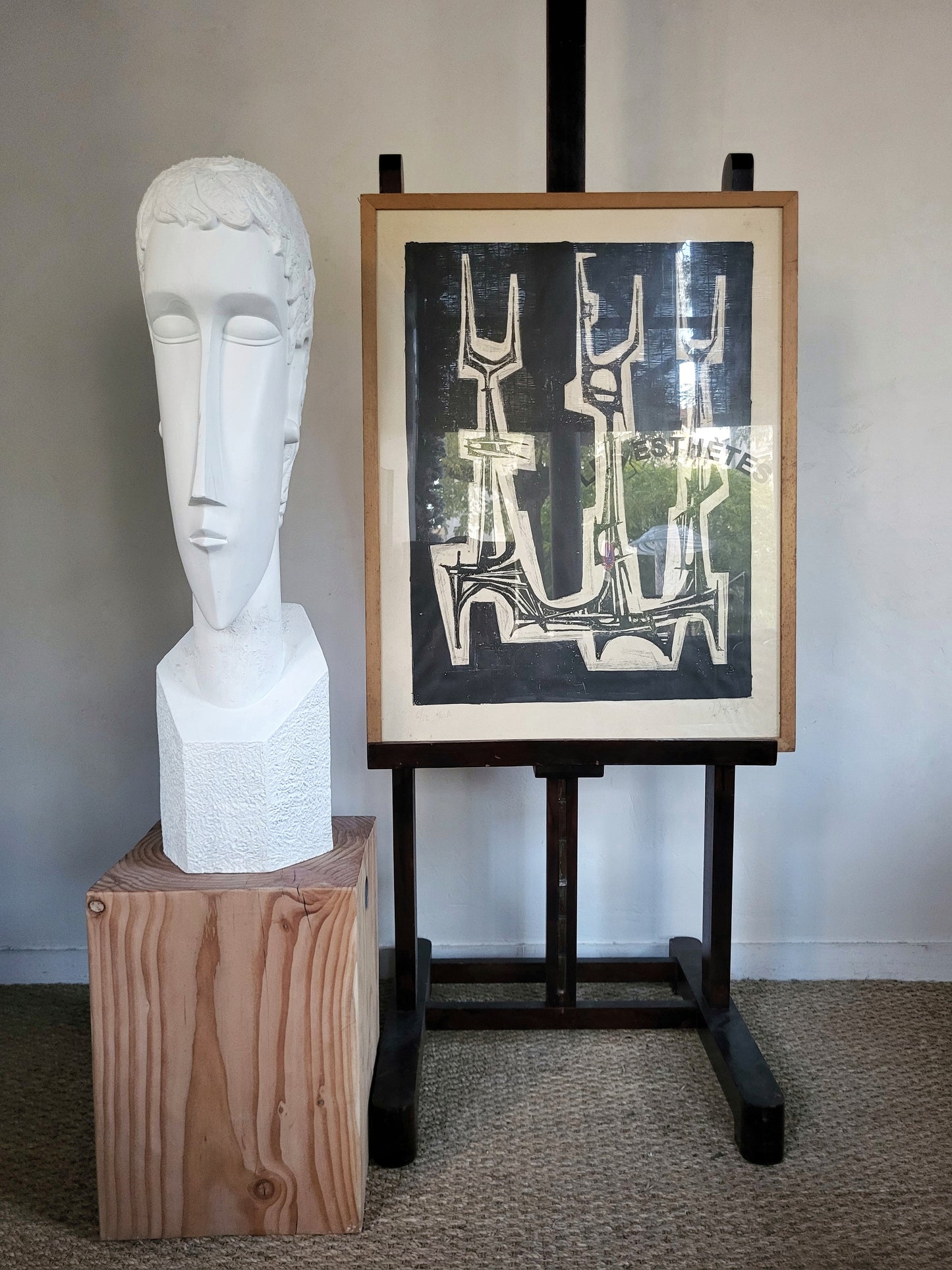 Chevalet ancien ajustable