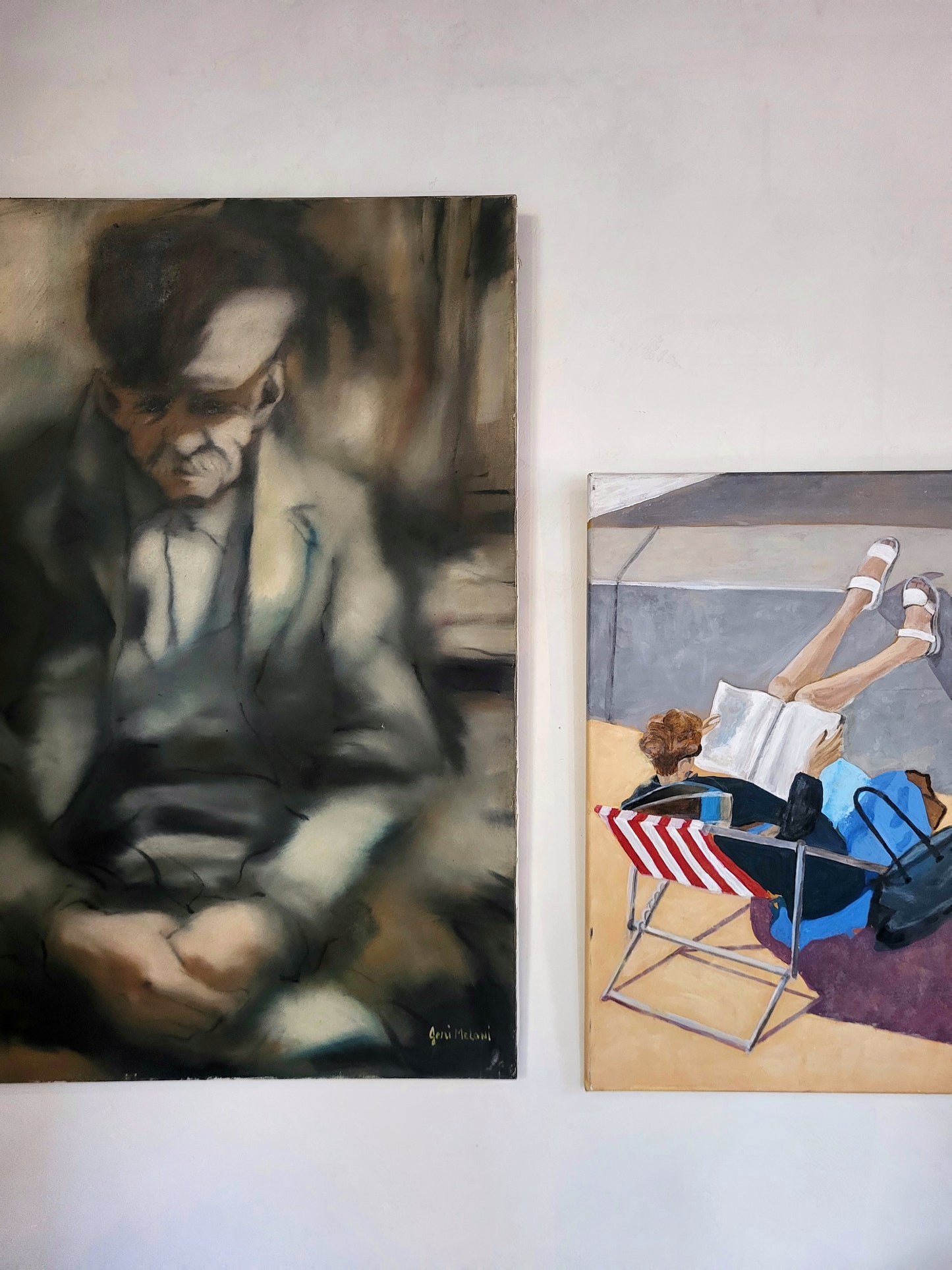 Toile signée Geni Meloni