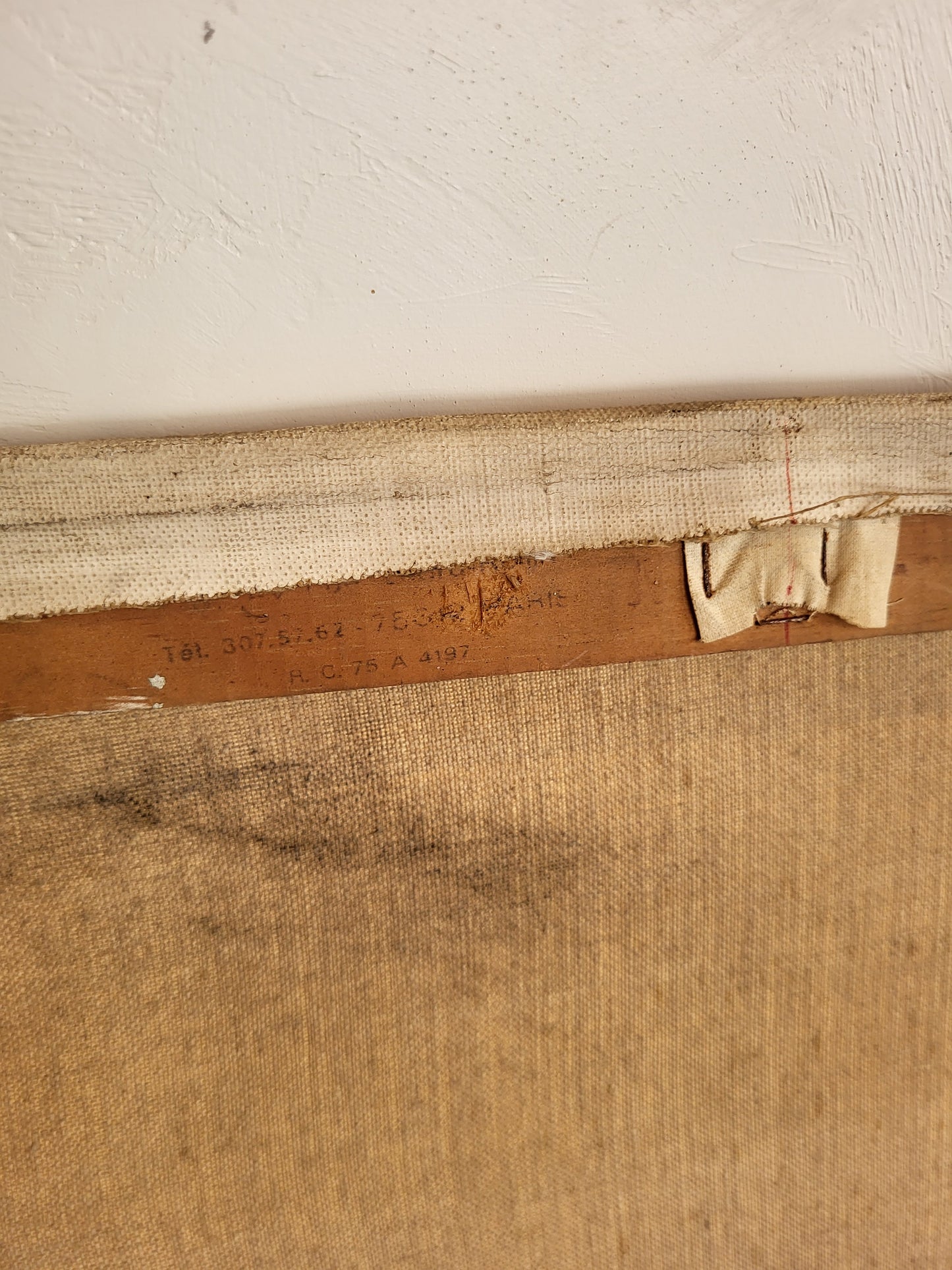 Peinture de nu sur toile