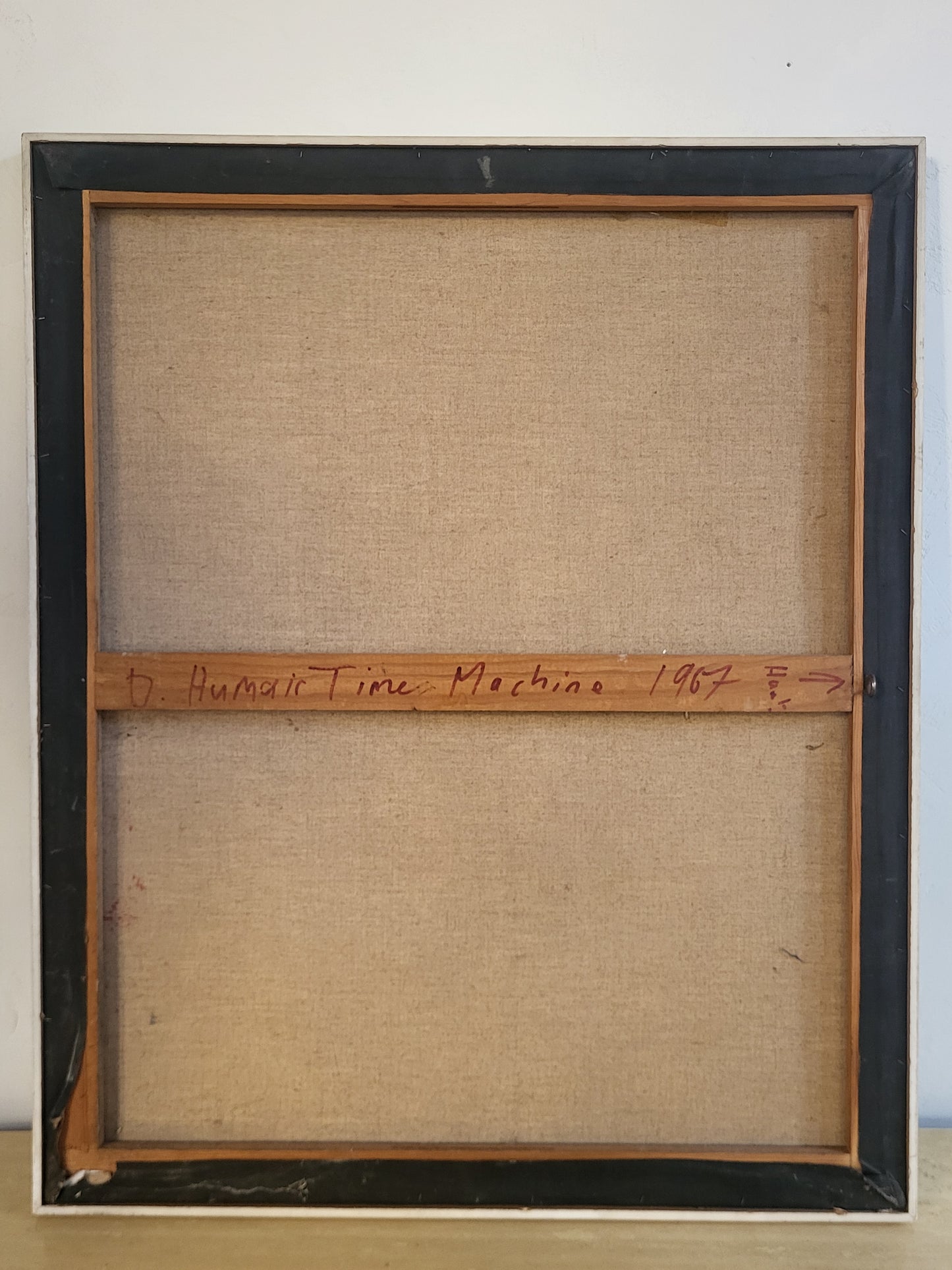 Toile de Daniel Humair de 1967