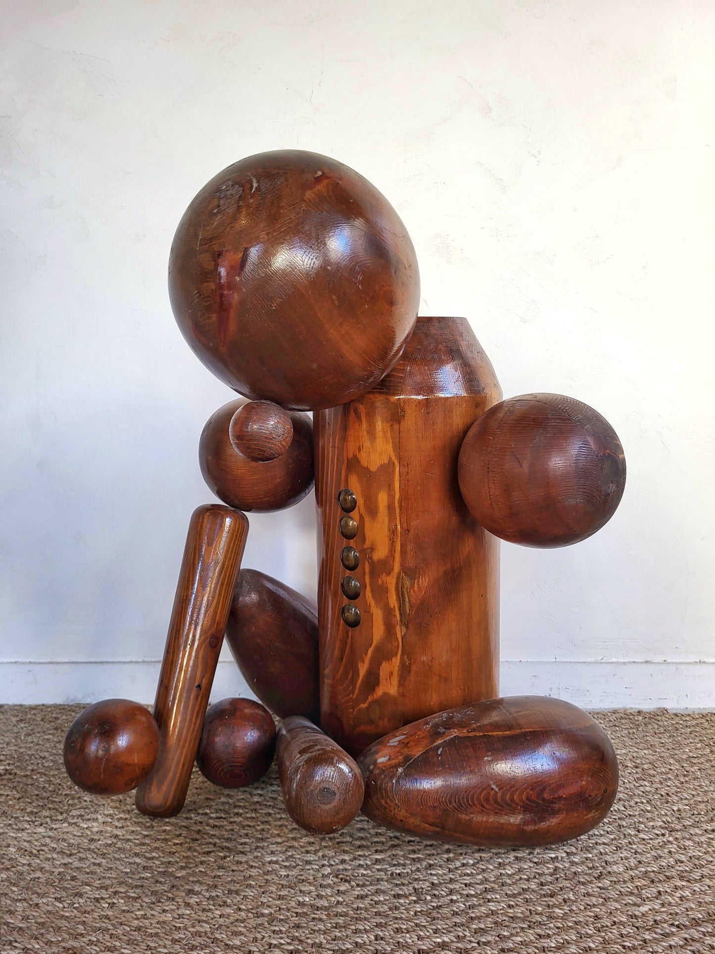 Grande sculpture en bois