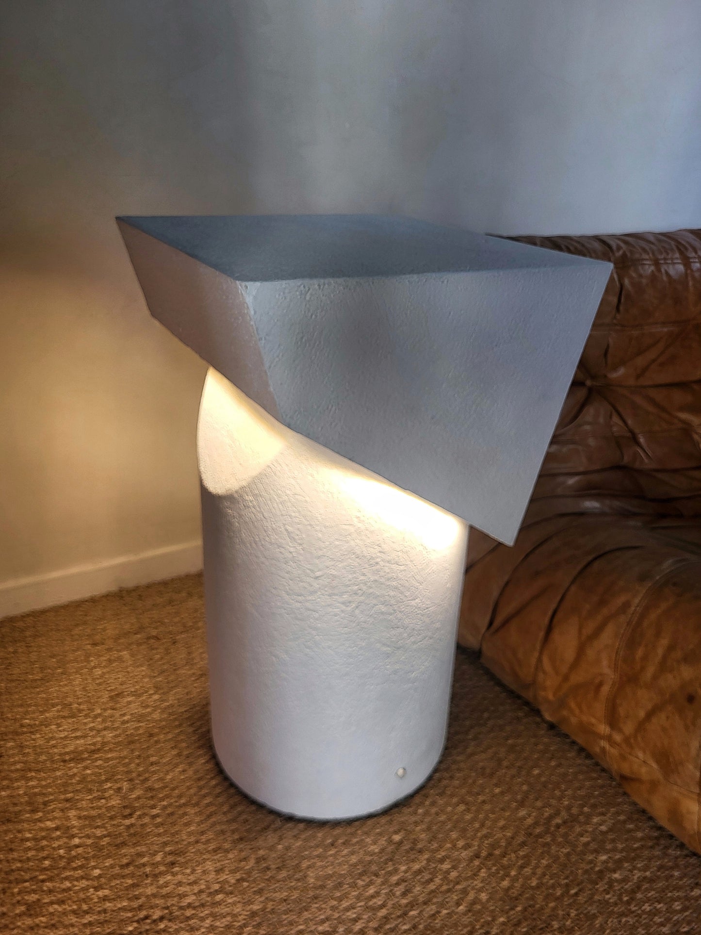 Lampe de sol sculpturale