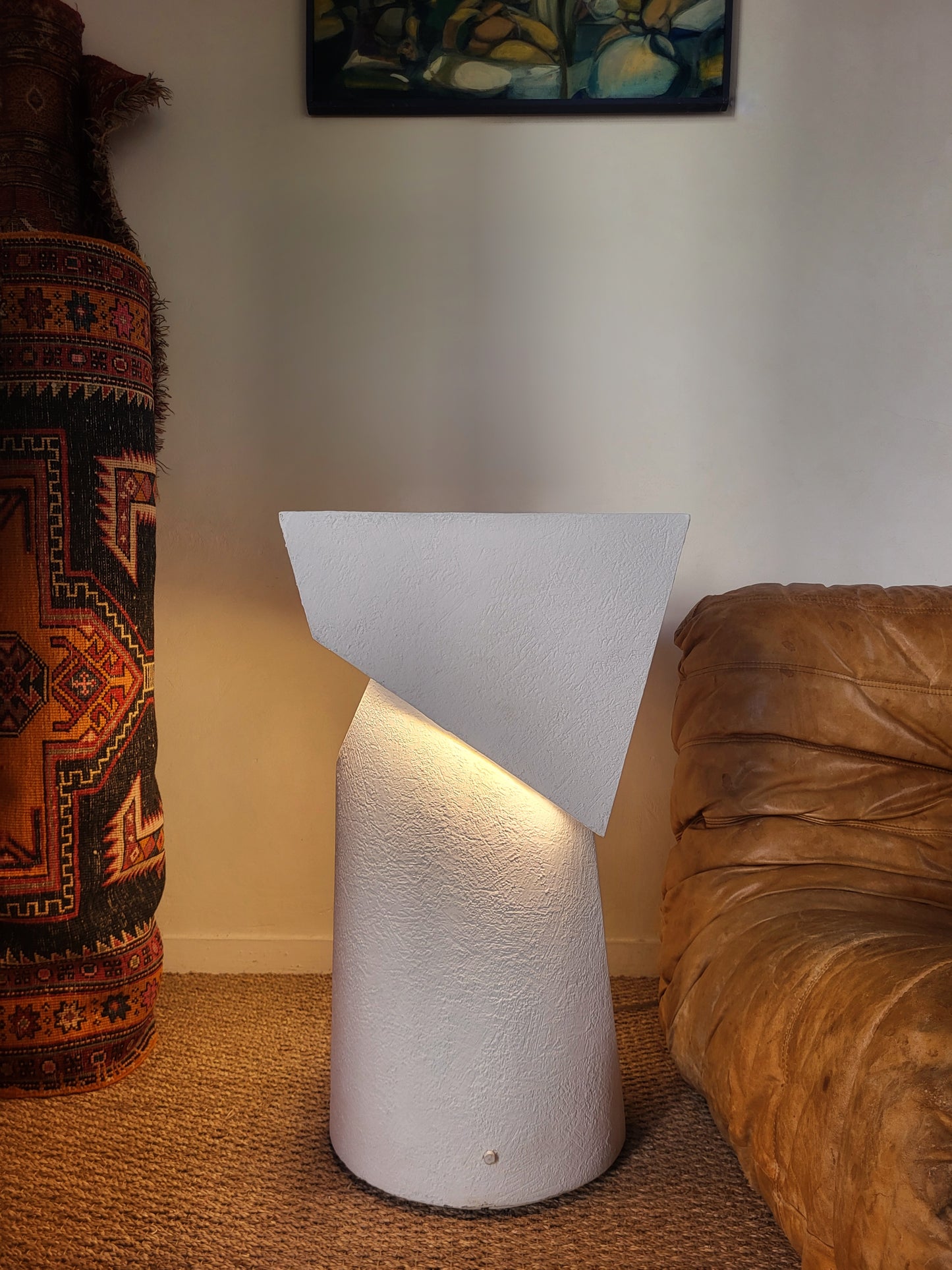 Lampe de sol sculpturale