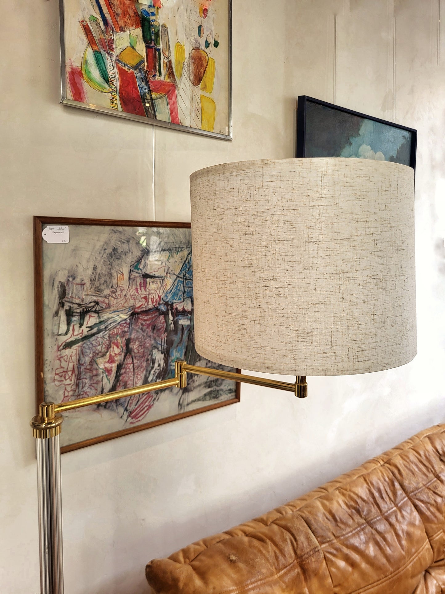 Lampe de sol articulée