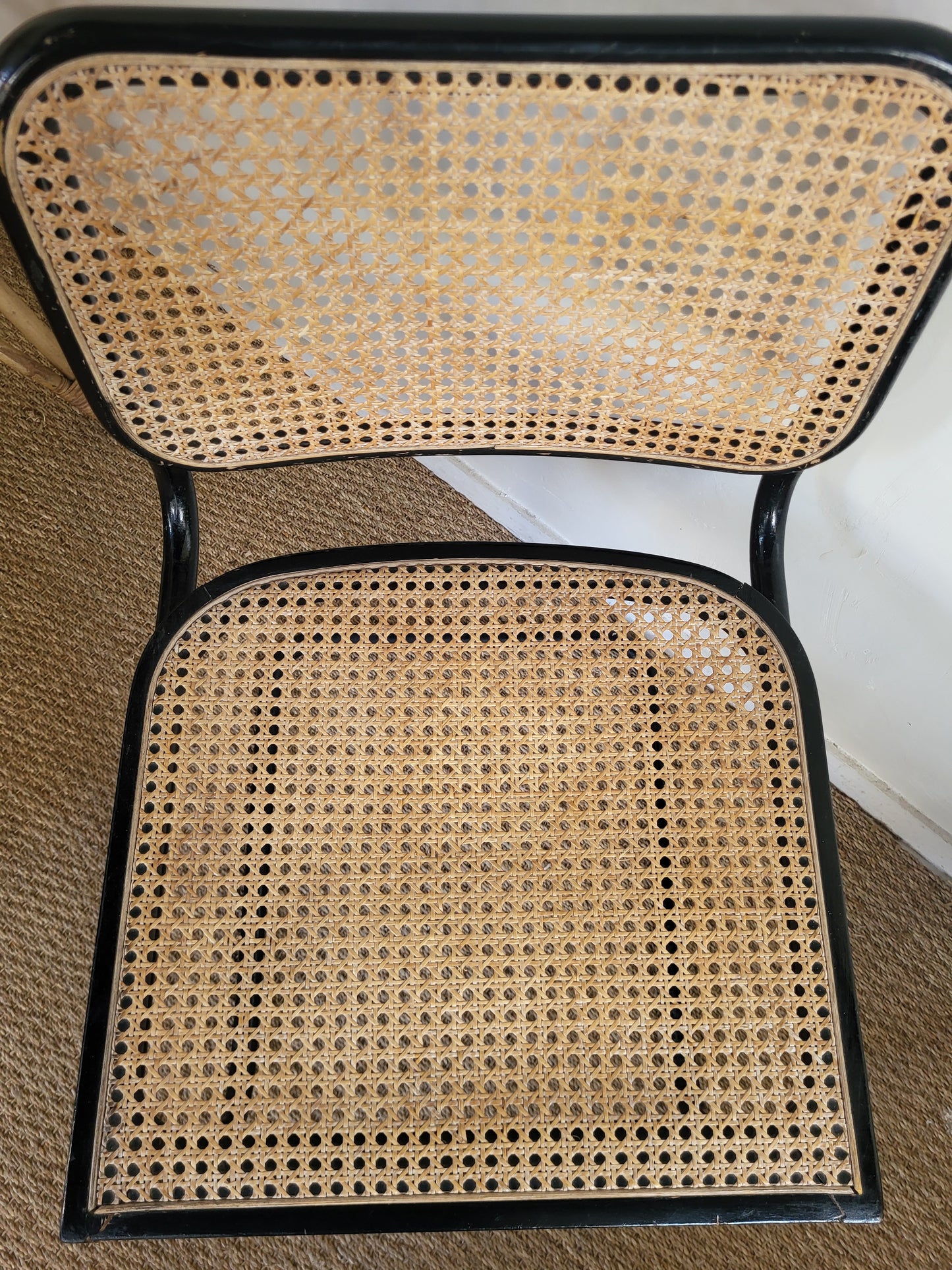 Chaise cannée façon Cesca