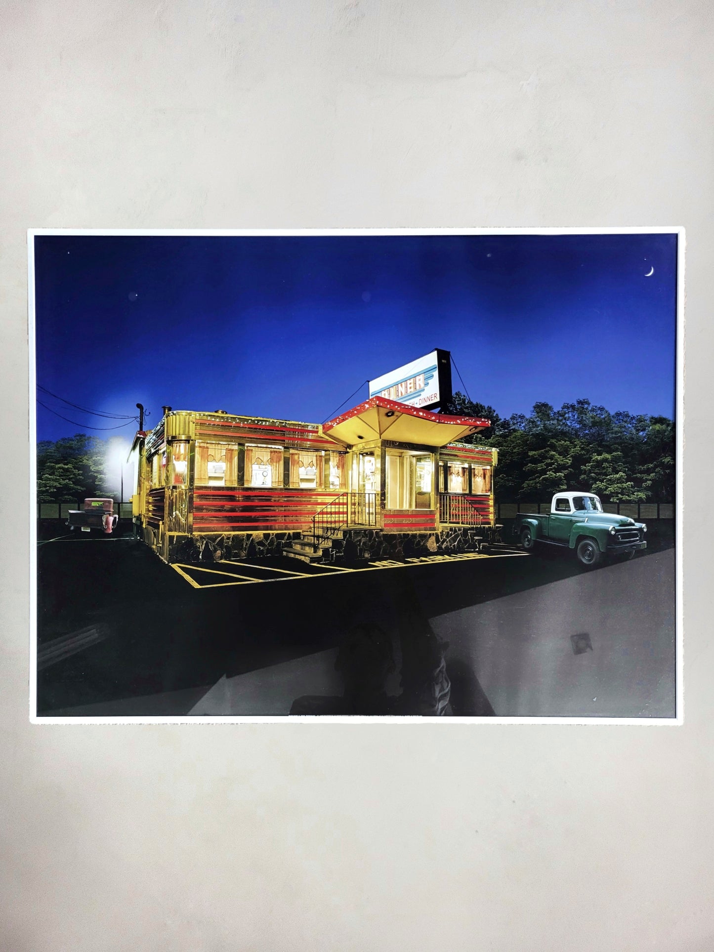 Photographie encadrée "Diner"