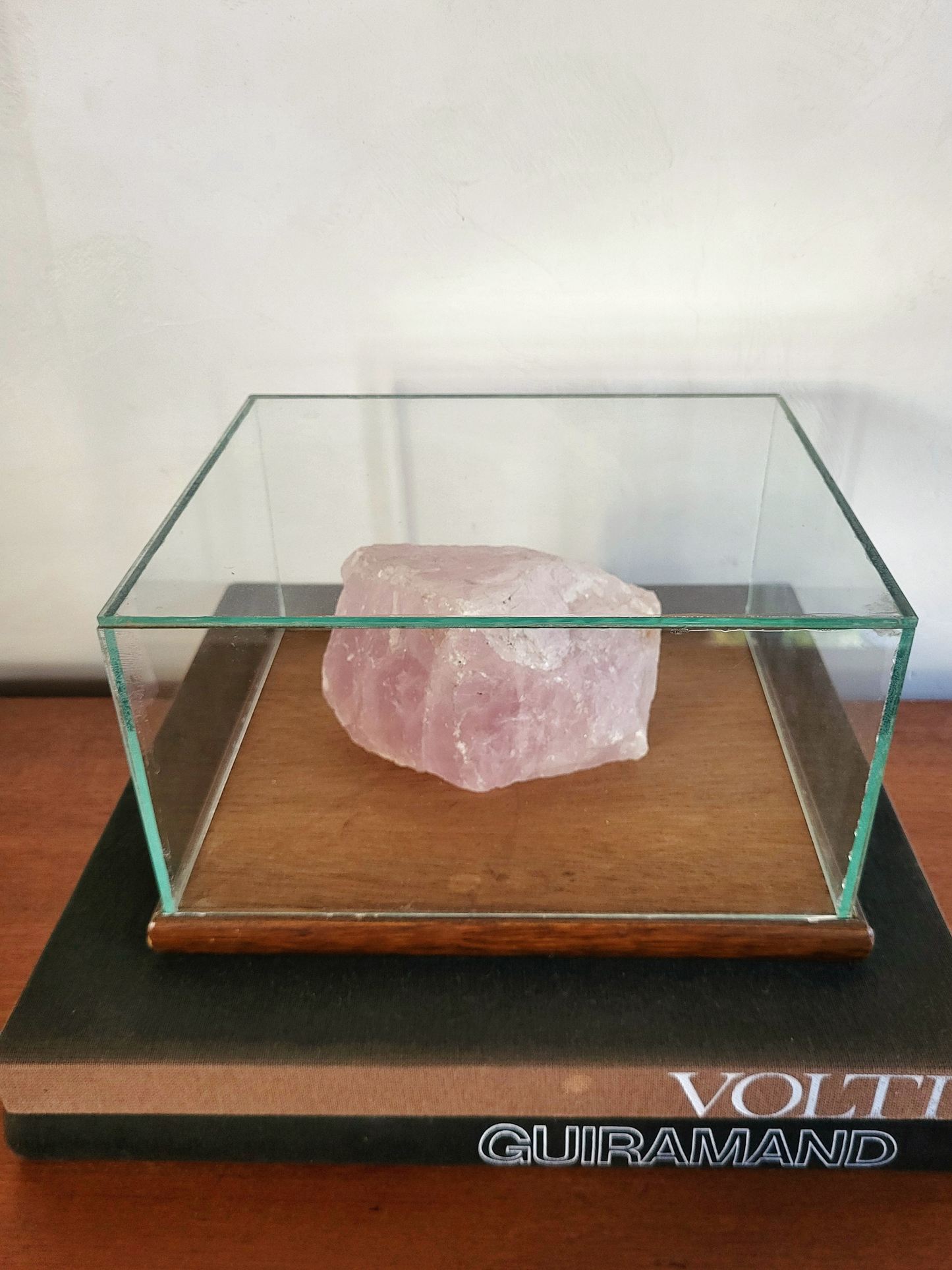 Cristal de quartz rose