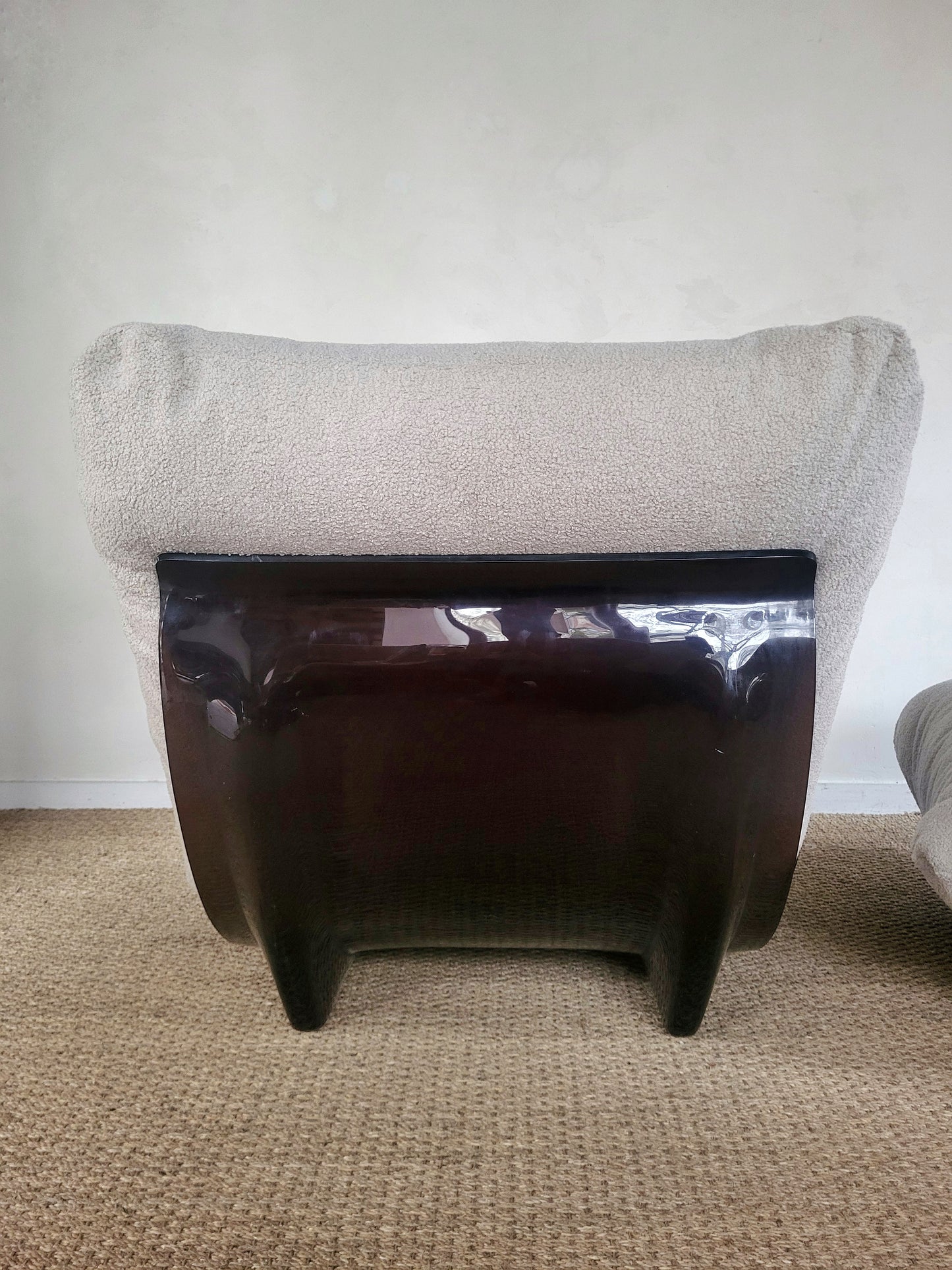 Fauteuil et Ottomane Marsala