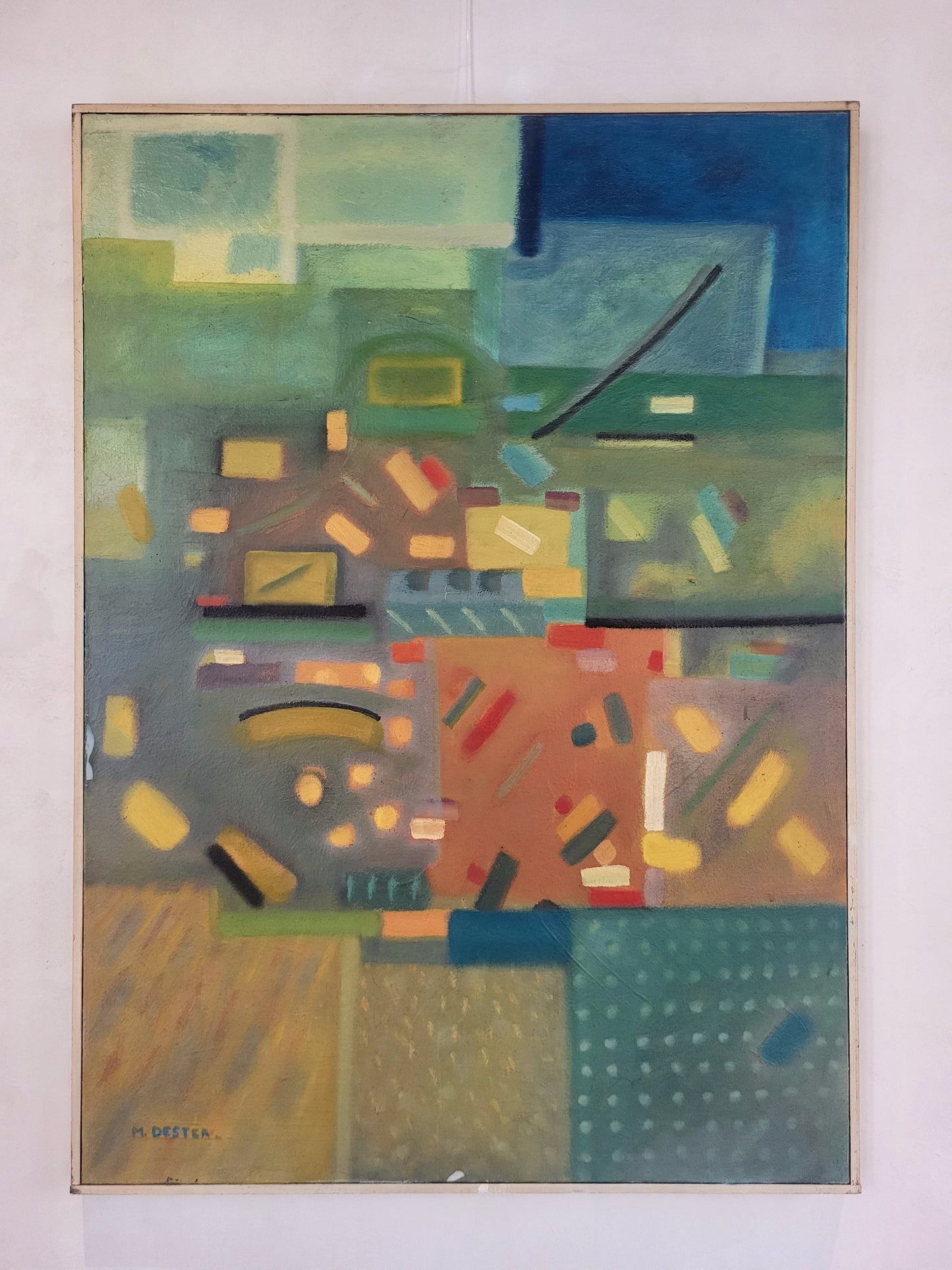 Grande toile de Maurice Dester