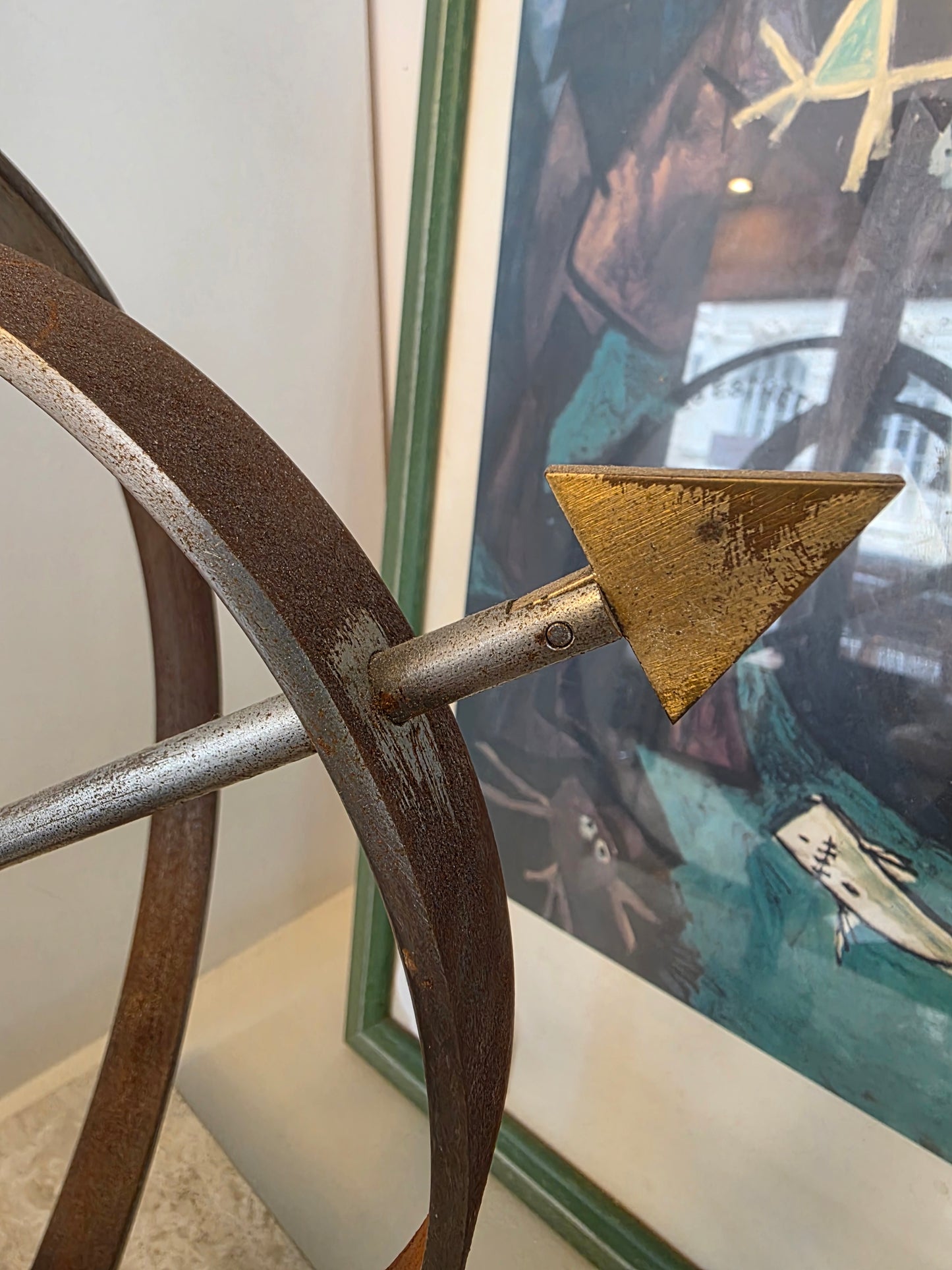 Pied de lampe armillaire