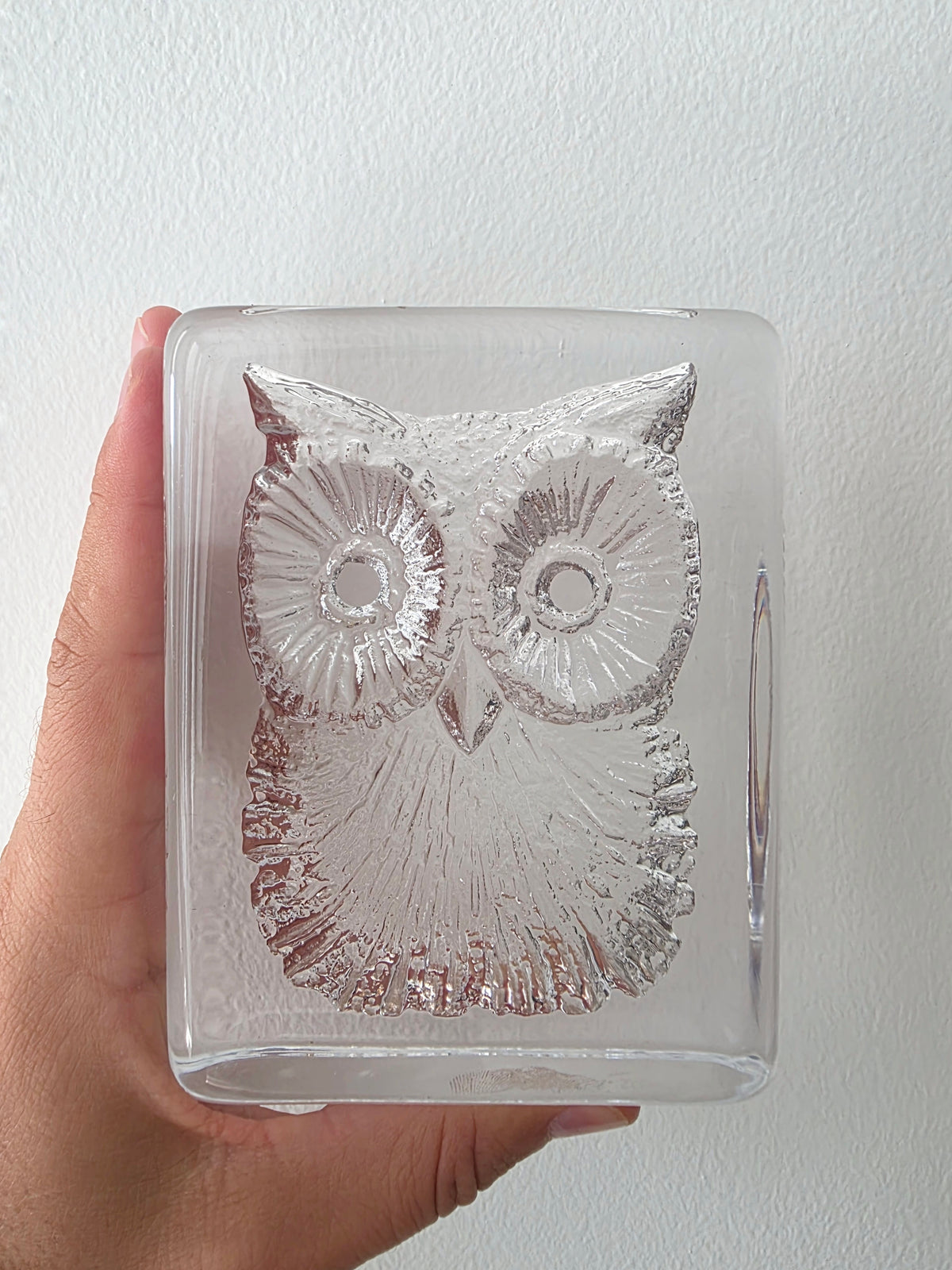 Chouette en cristal Daum France