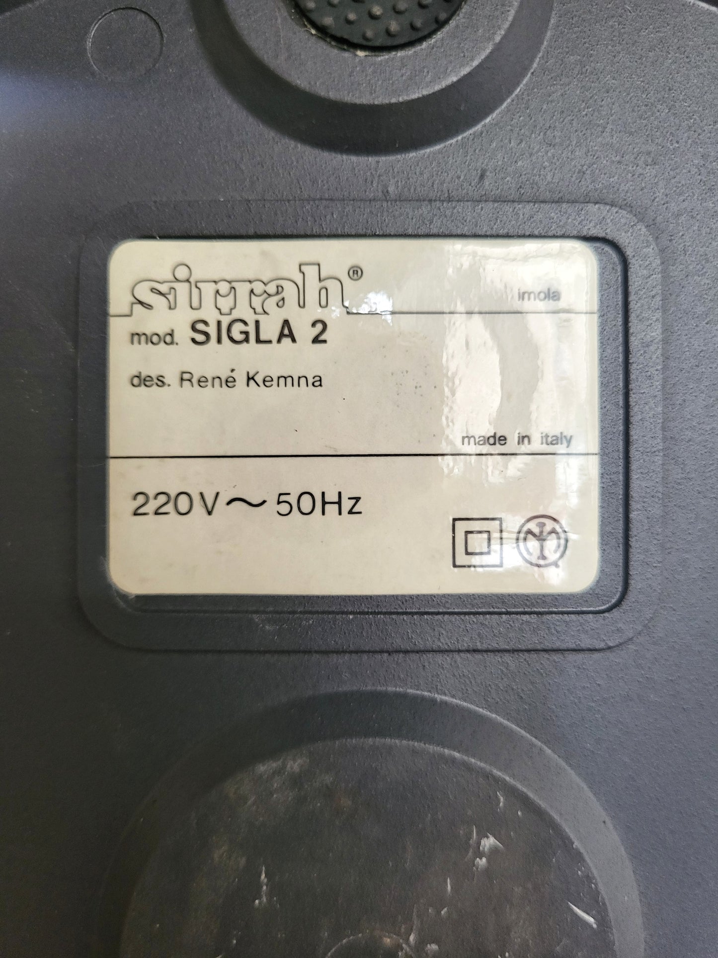 Lampe de sol Sigla par René Kemma