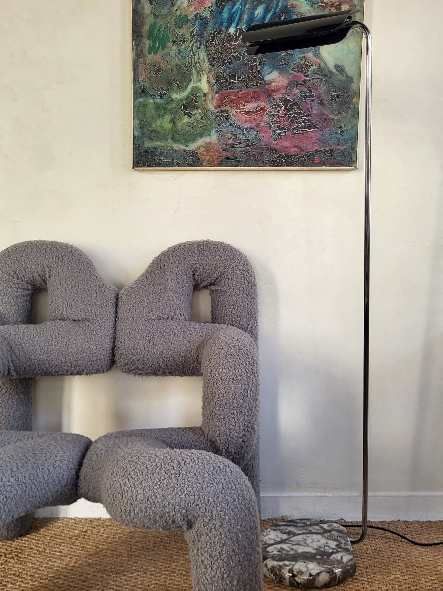 Lampadaire Tegola de Bruno Gecchelin