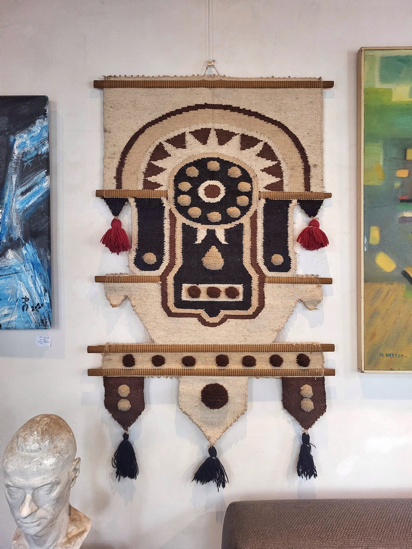 Tissage mural sudaméricain