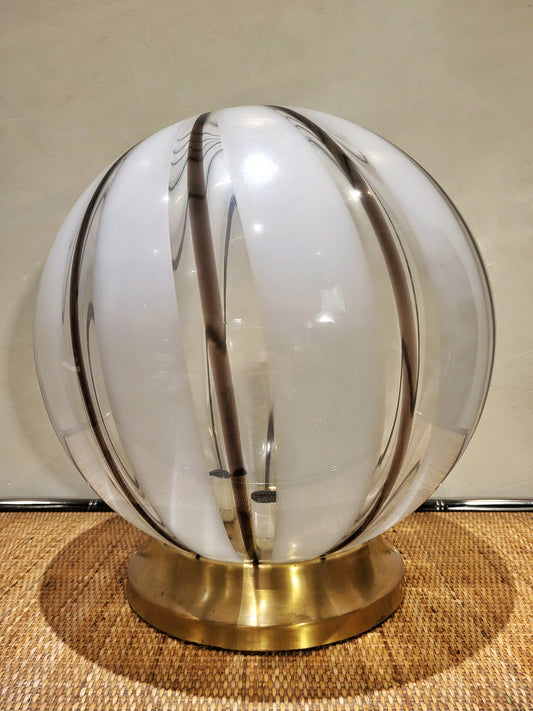 Lampe boule Murano