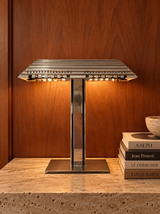 Lampe Aluminor années 70