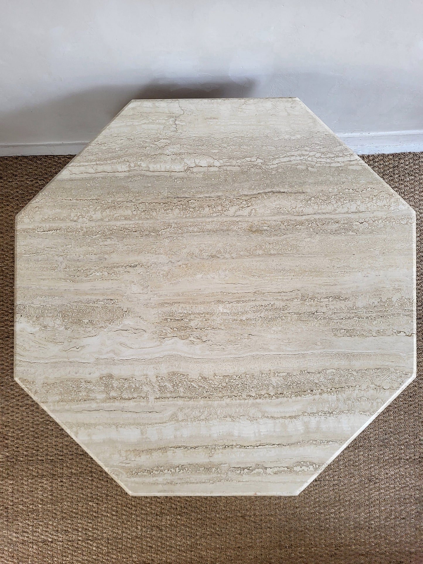 Table basse en travertin