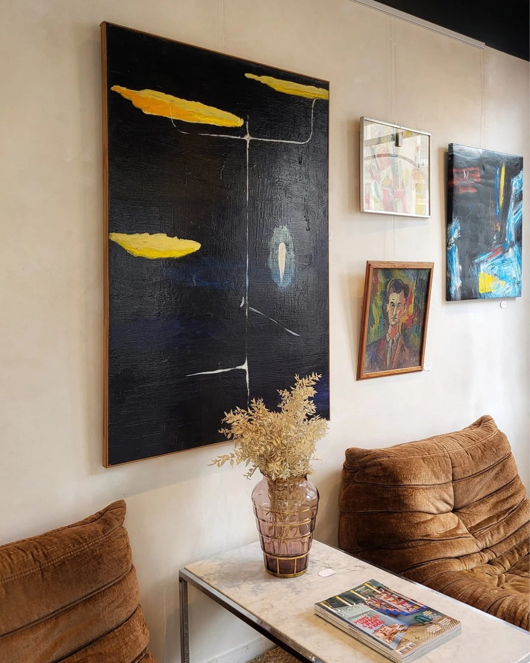 Toile abstraite "Archie", 1997