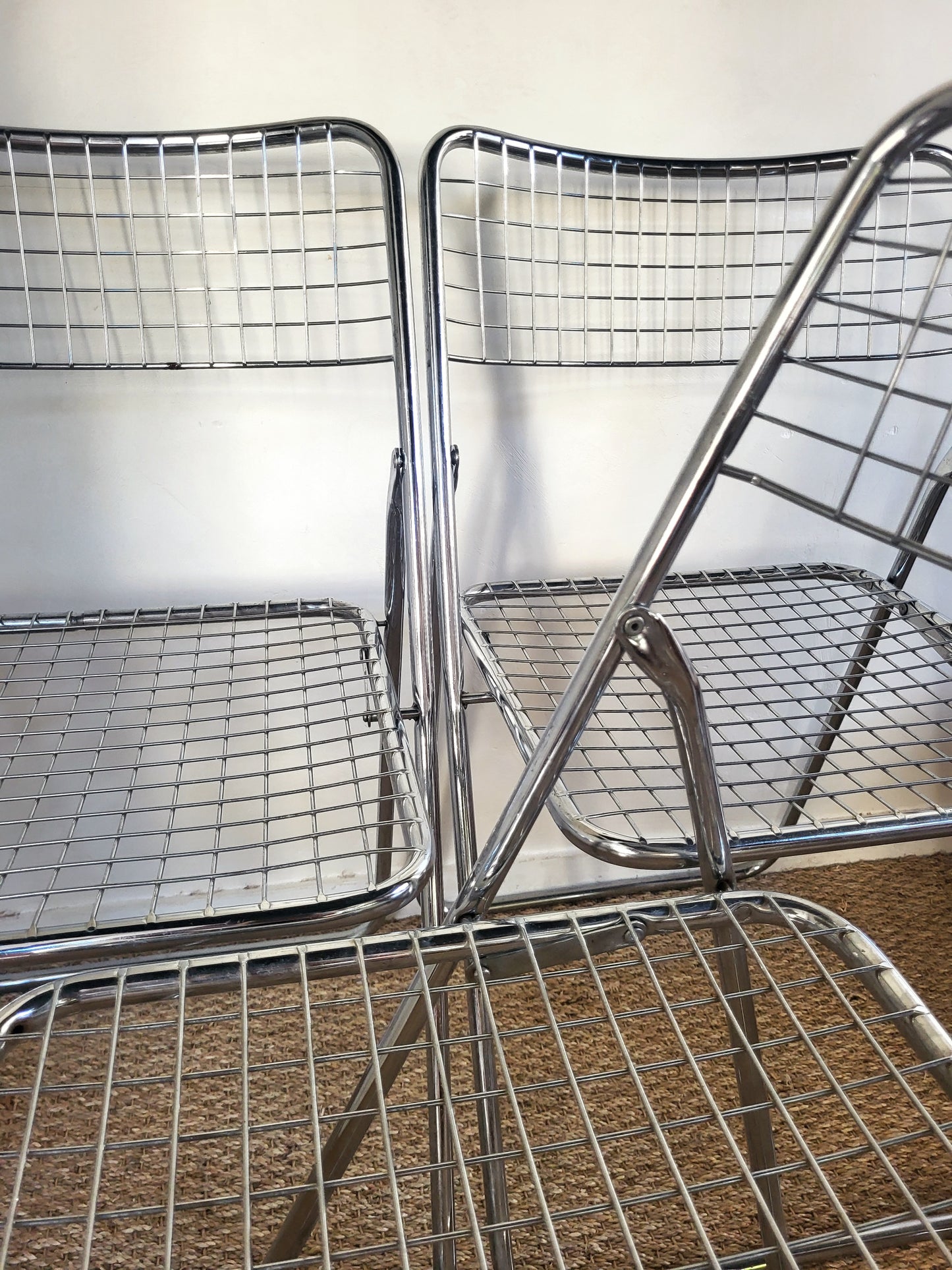 Chaises Ted Net - chrome