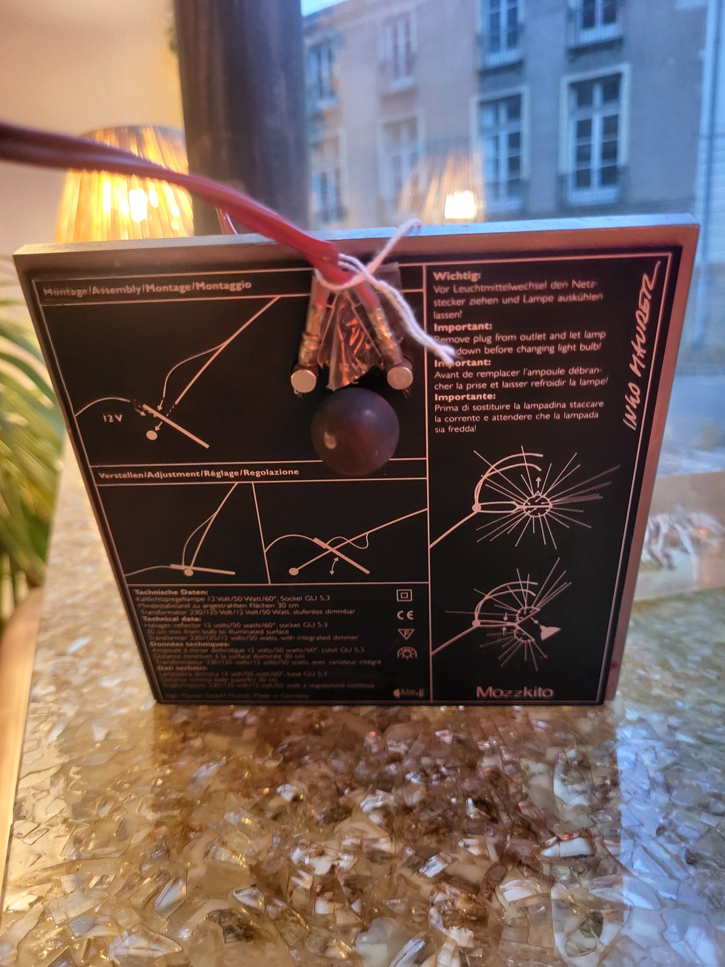 Lampe Mozzkito Ingo Maurer