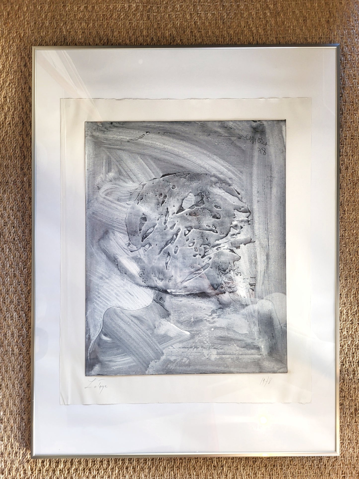 Huile de Robert Detheux, 1978