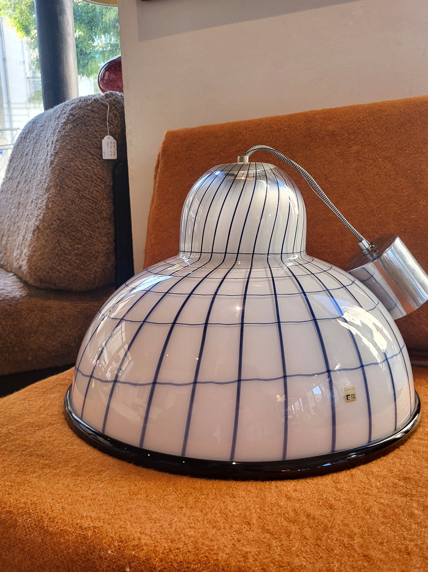 Suspension en verre Murano