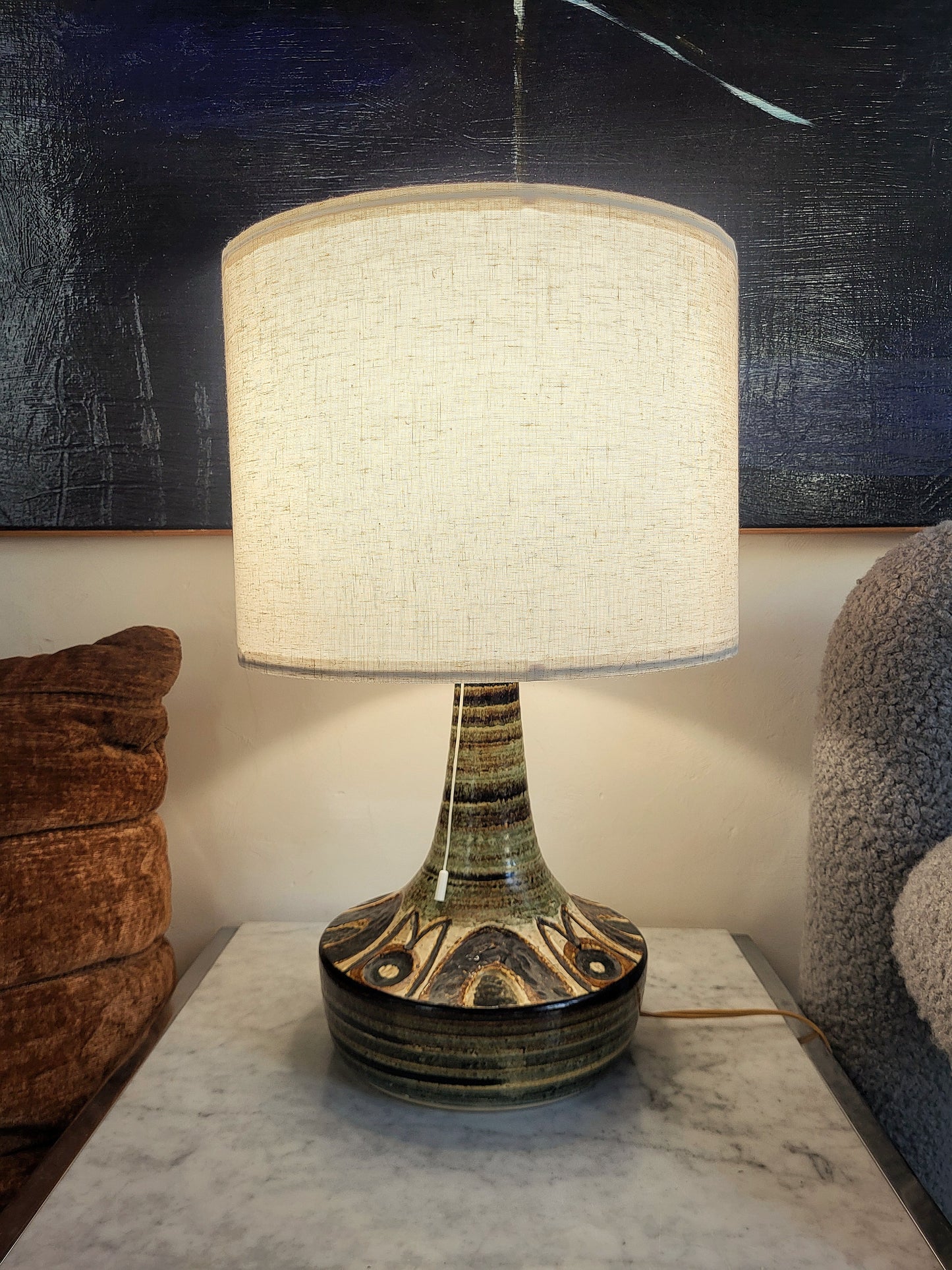 Lampe Danois en grès