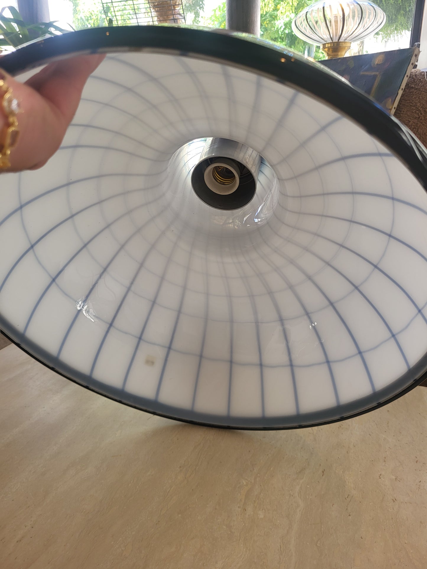 Suspension en verre Murano