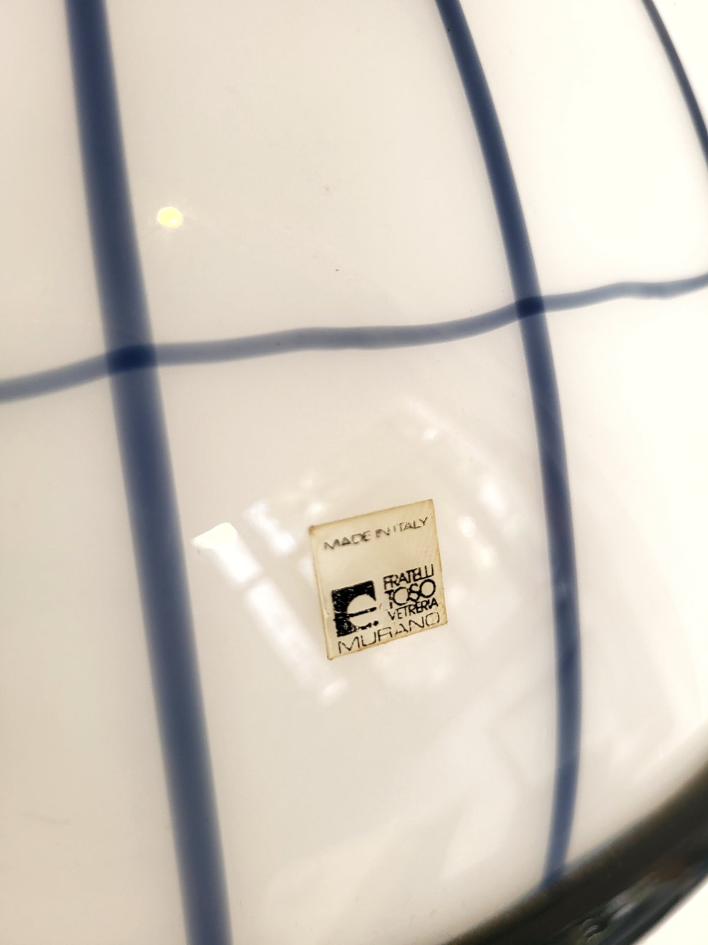 Suspension en verre Murano