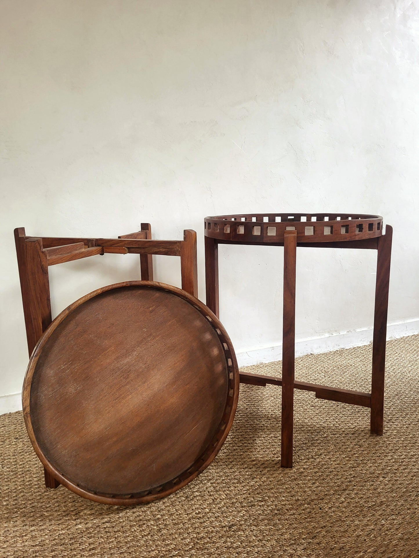 Table d'appoint avec plateau amovible