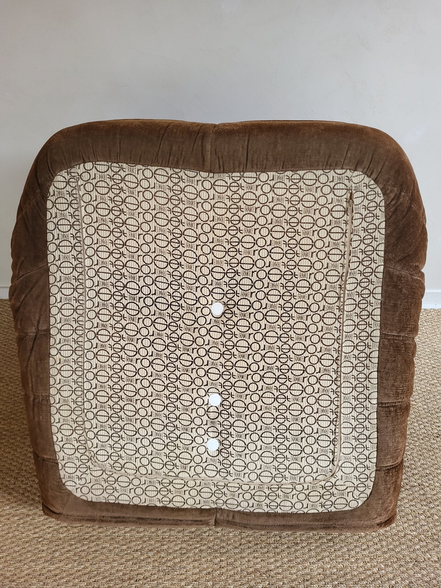 Fauteuil Togo en velours