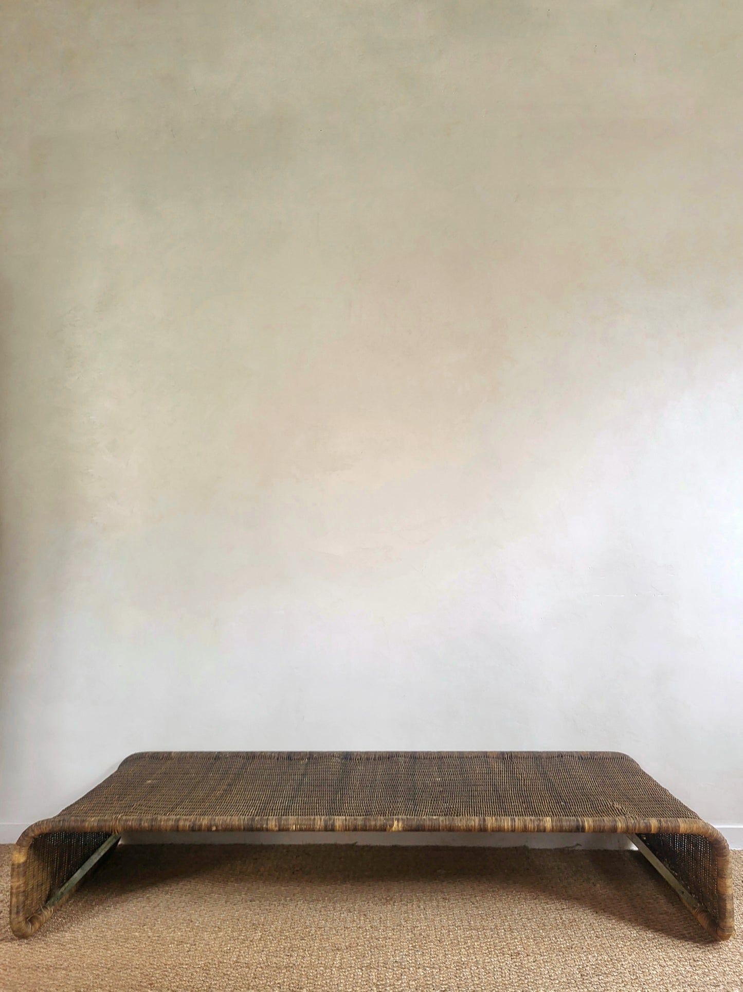Table basse en osier