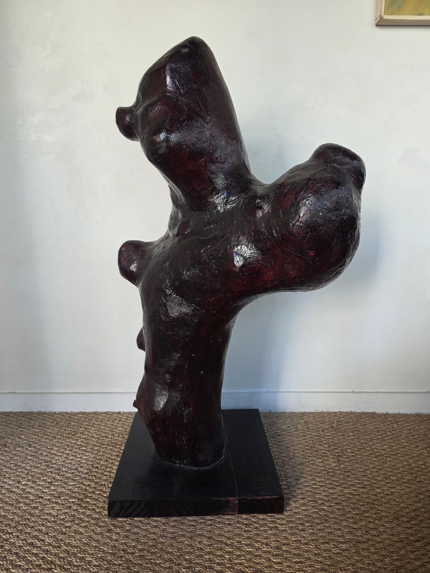 Grande sculpture en bois