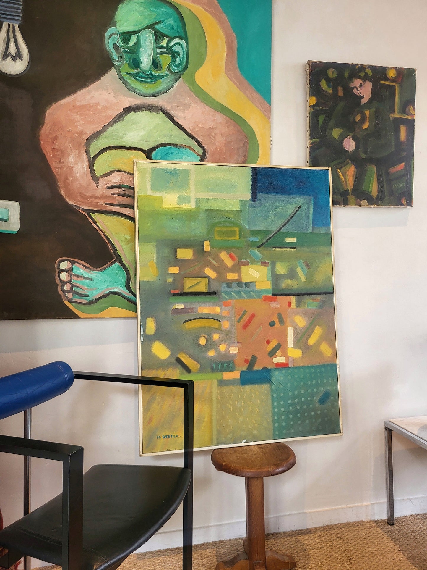 Grande toile de Maurice Dester