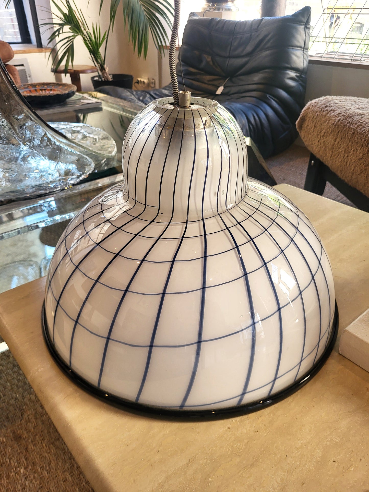 Suspension en verre Murano