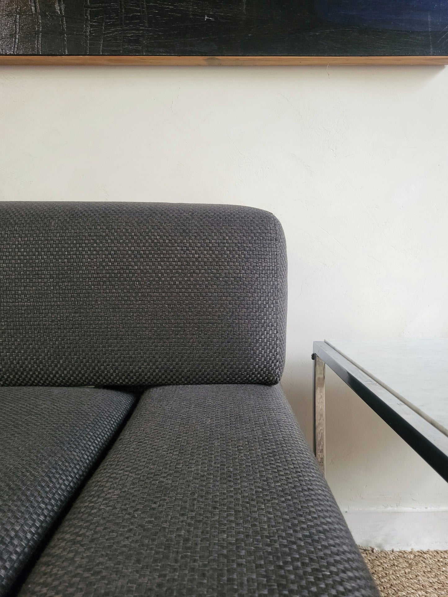 Fauteuil contemporain en tissu