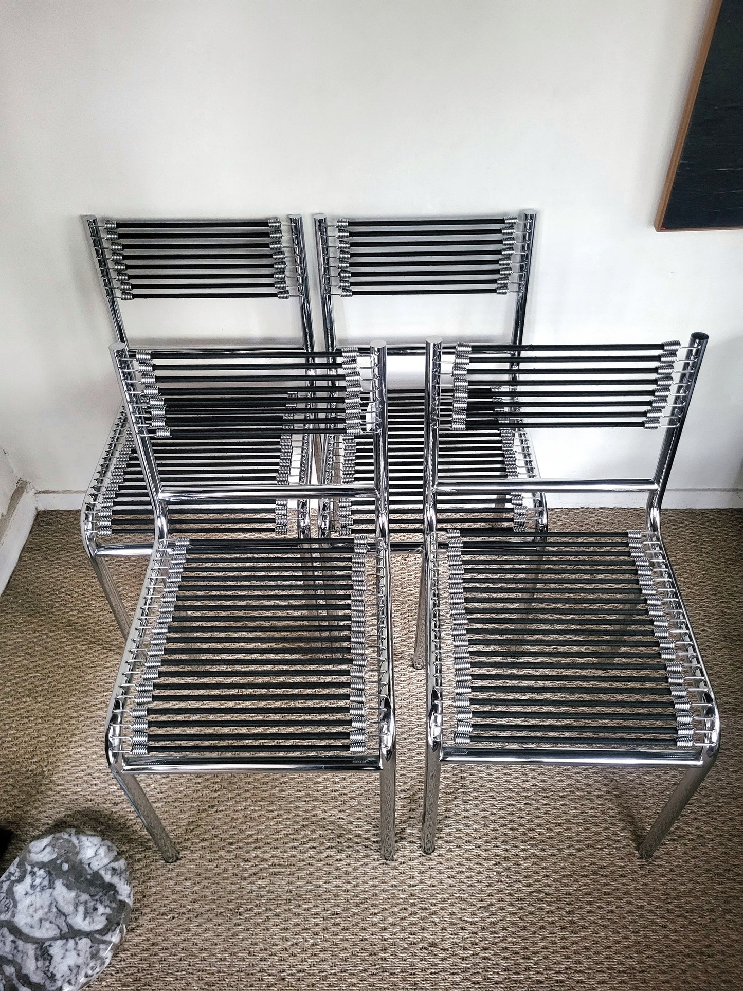 Chaises Sandow par René Herbst